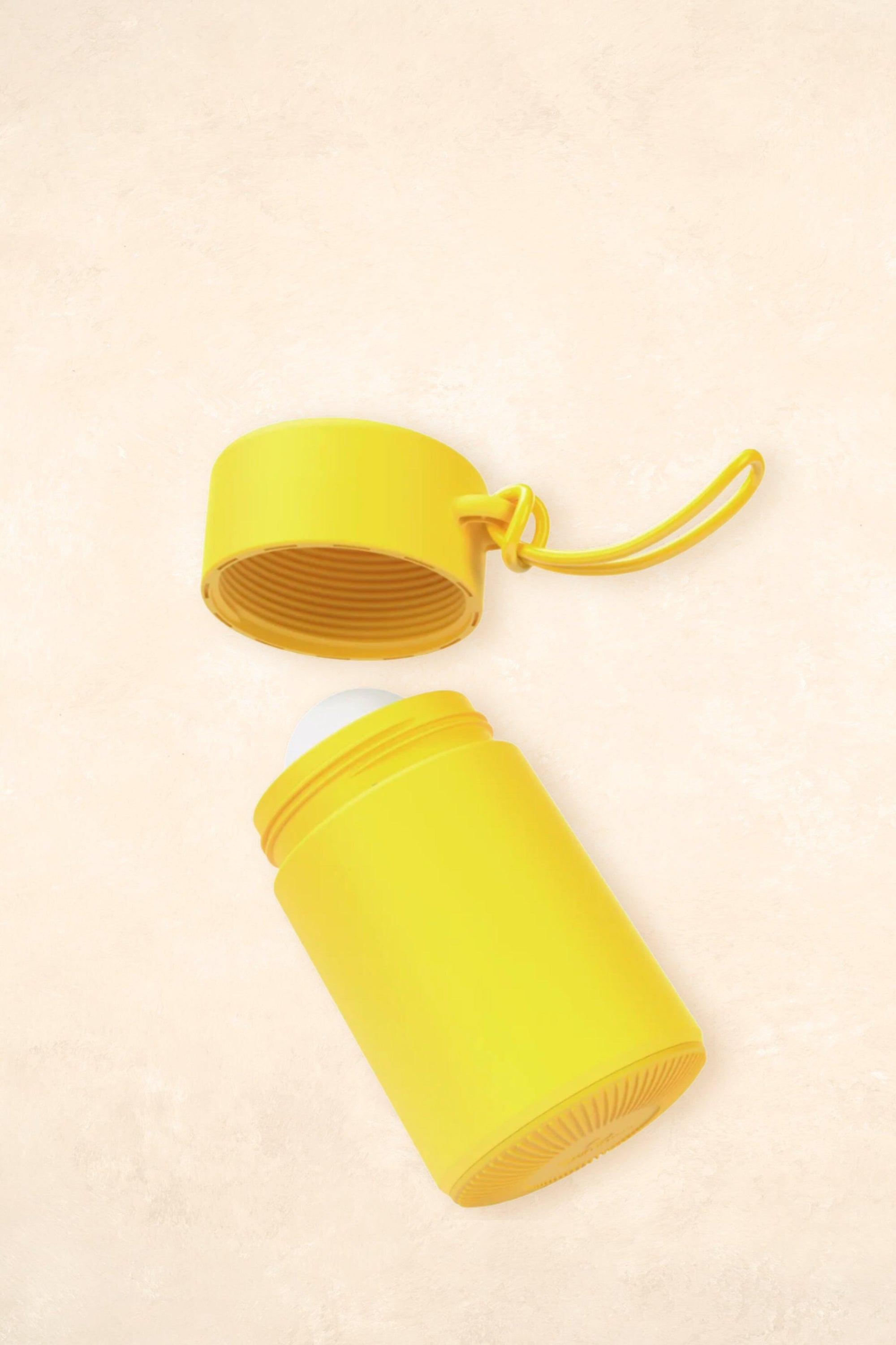 Refillable Sunscreen Applicator Skincare Solmates Sunshine Yellow 100ml 