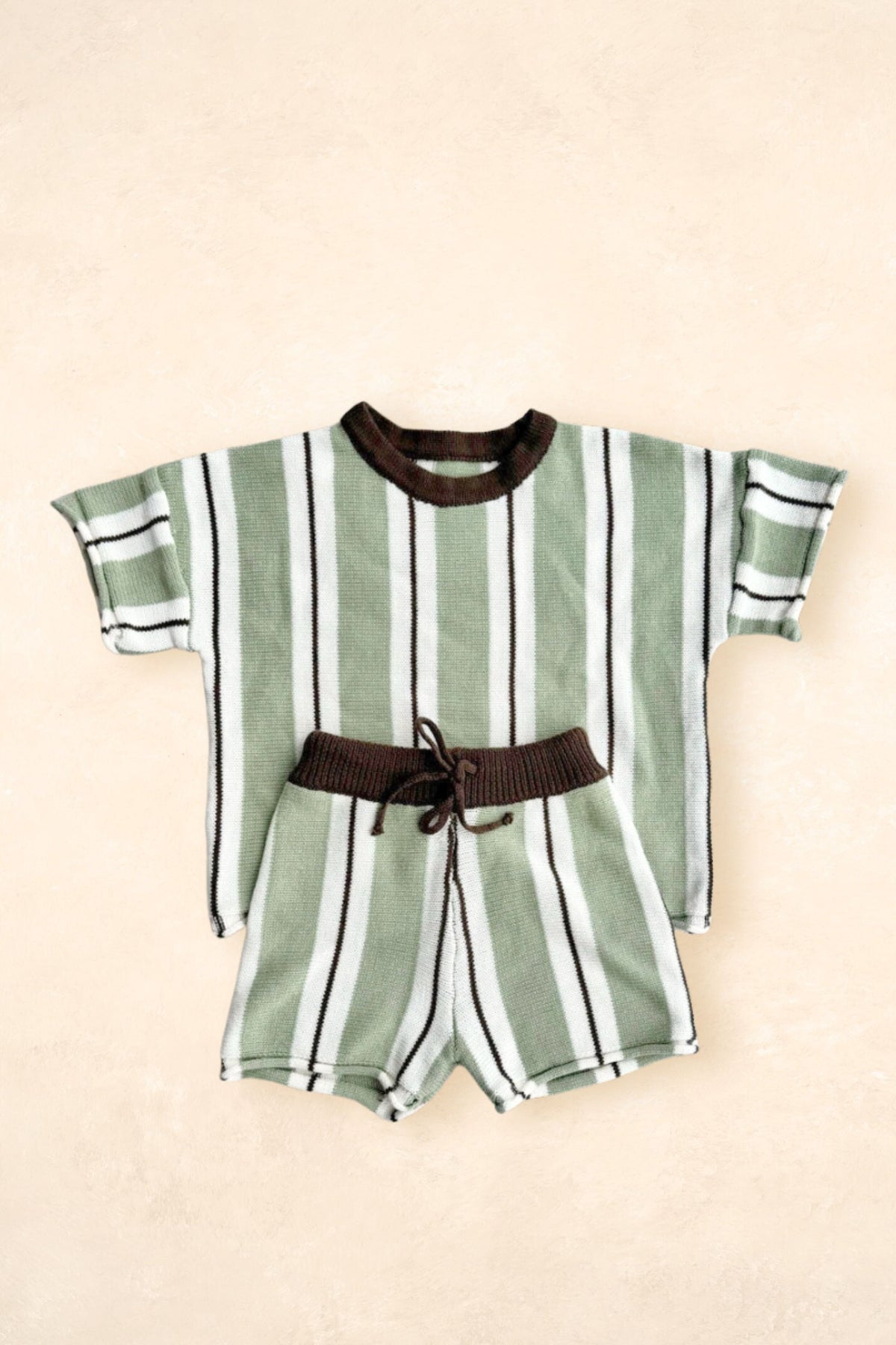 Retro Stripe Knit Set - Wildwood Clothing FRECKLES the label 