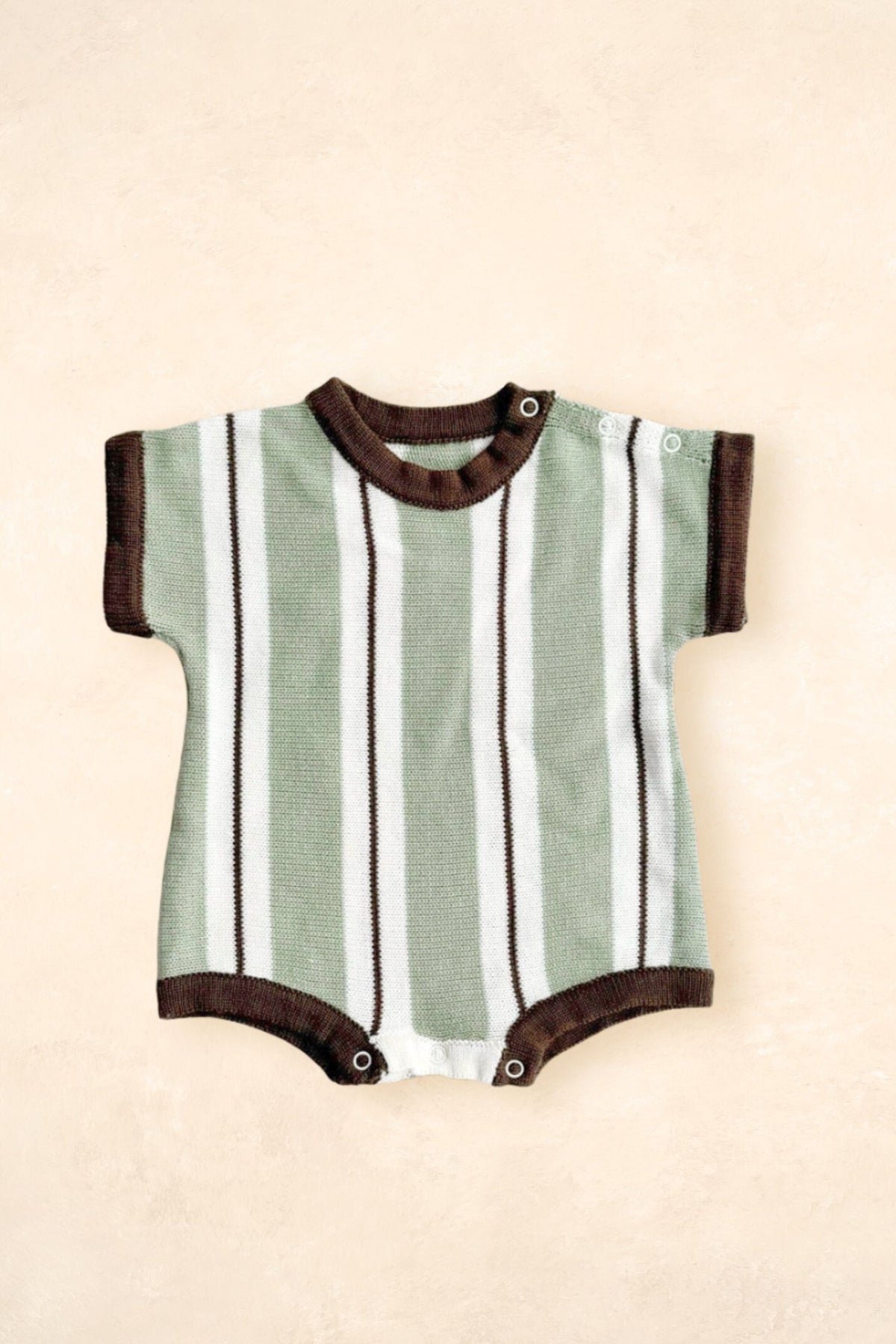 Retro Stripe Romper - Wildwood Clothing FRECKLES the label 