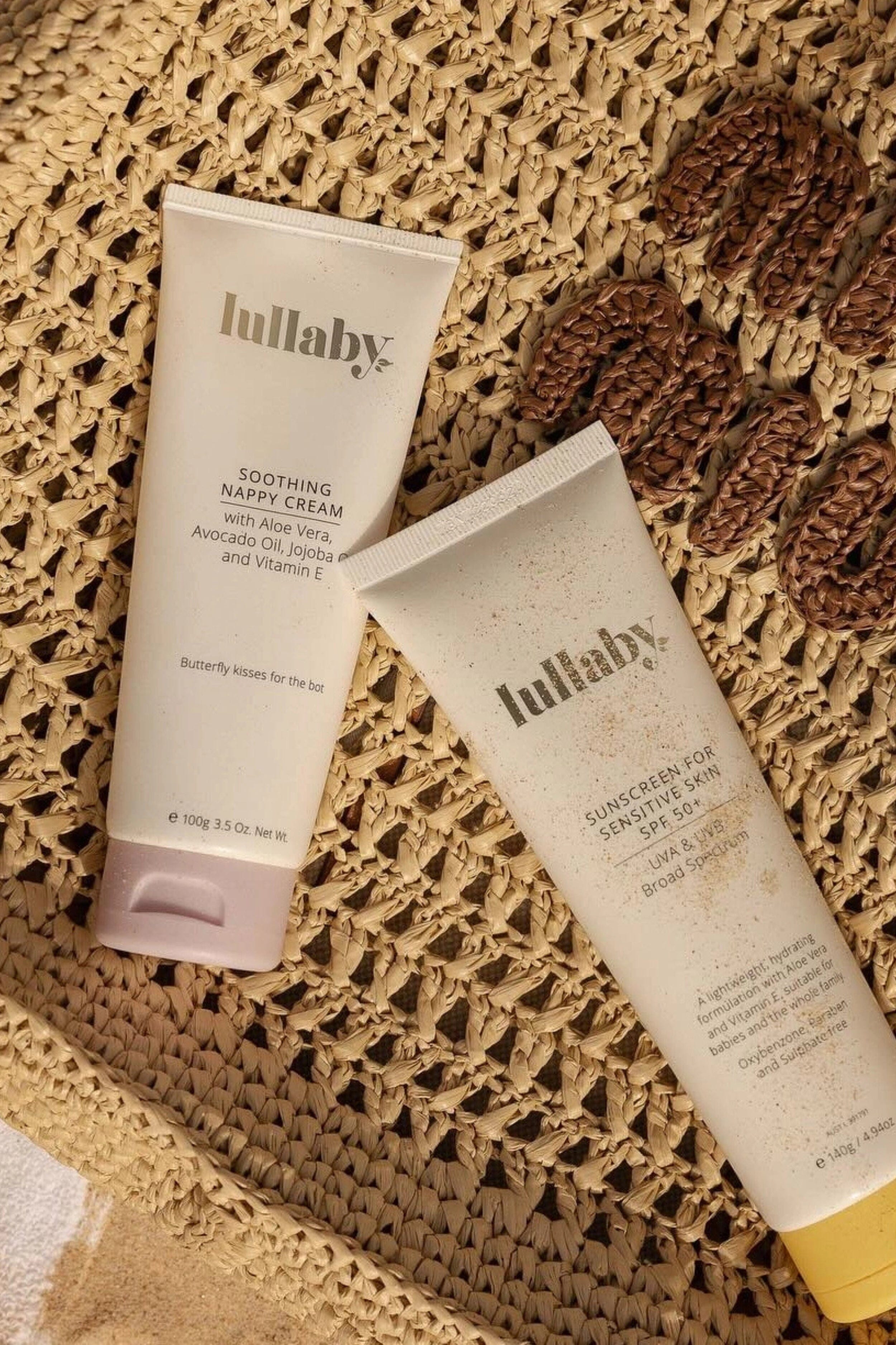 Sensitive Skin Sunscreen SPF50+ Skincare Lullaby Skincare 