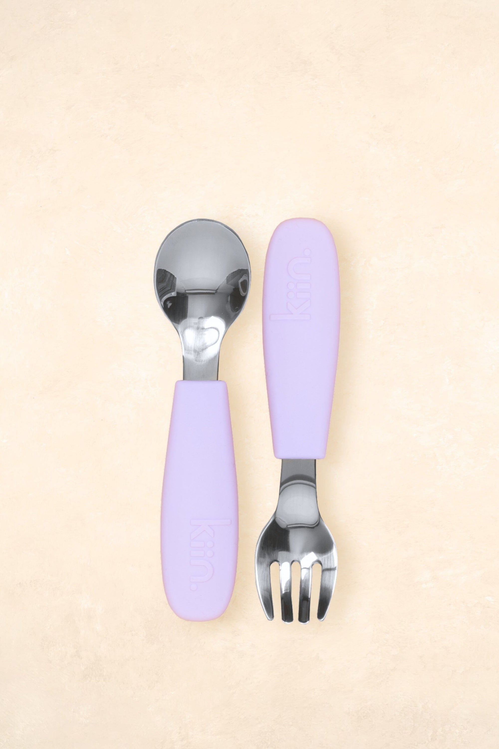 Silicone Cutlery Set - Outlet Bibs + Tableware Kiin ® Lilac 