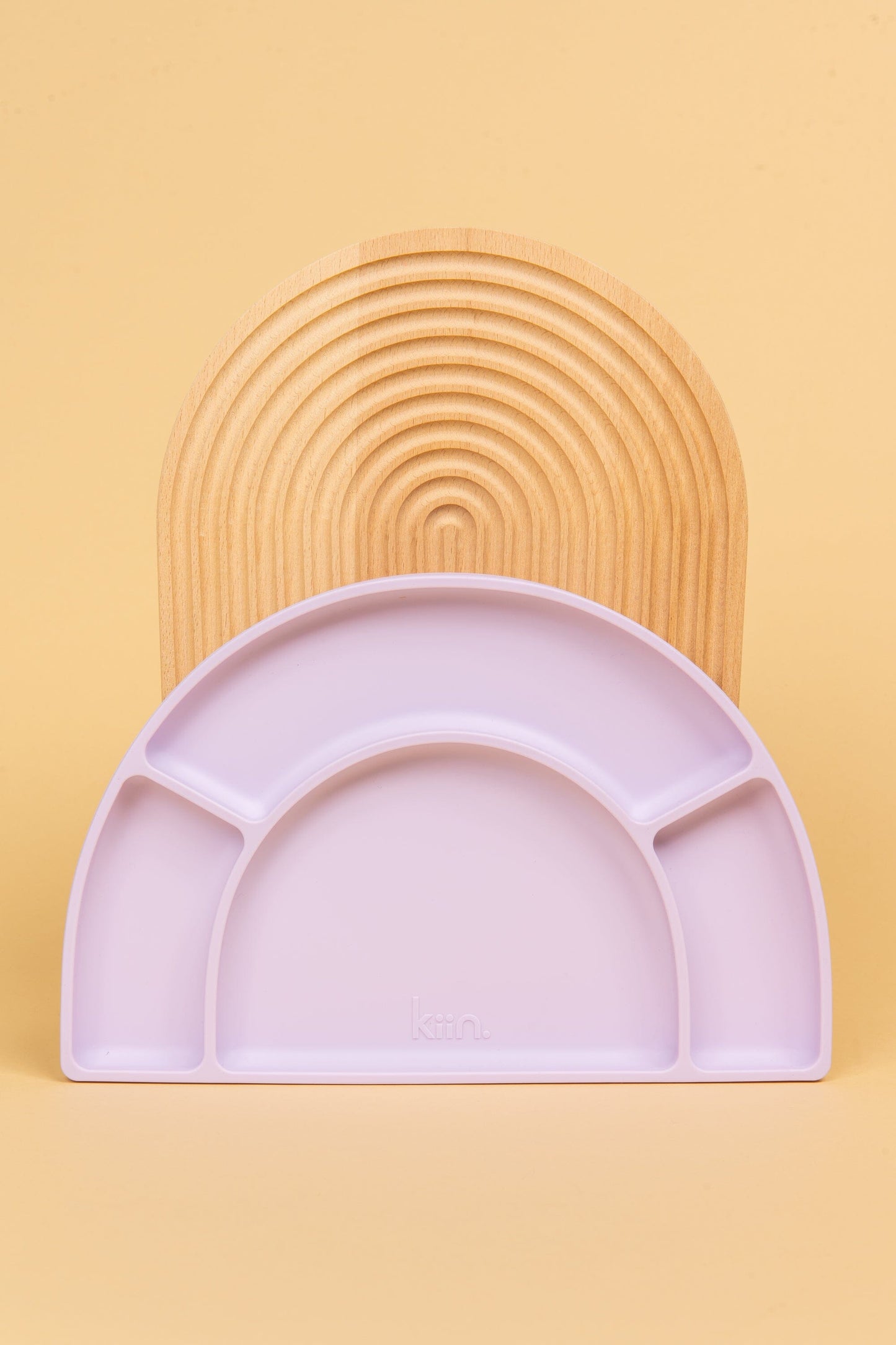 Silicone Divided Plate Bibs + Tableware Kiin ® Lilac 
