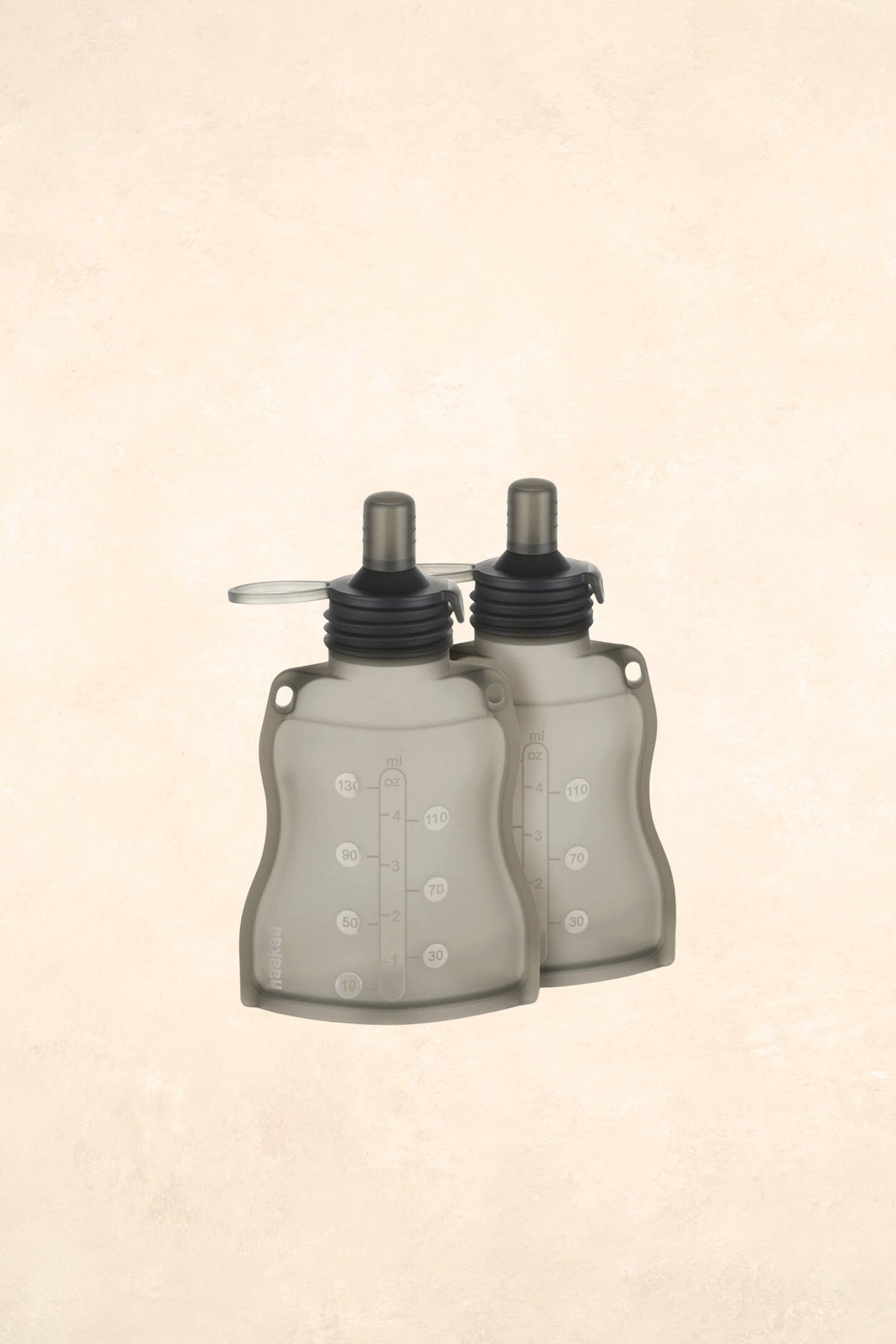 Silicone Squeezy Pouch Bottle Feeding Haaka 
