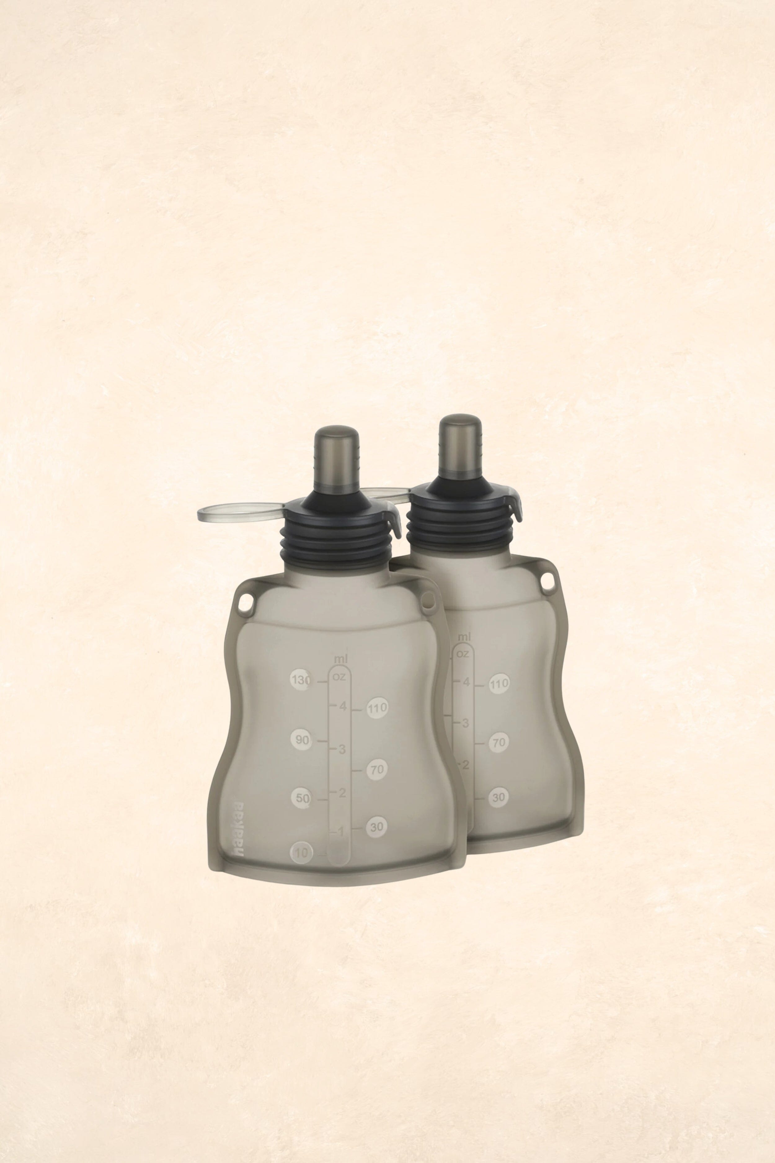 Silicone Squeezy Pouch Bottle Feeding Haaka 