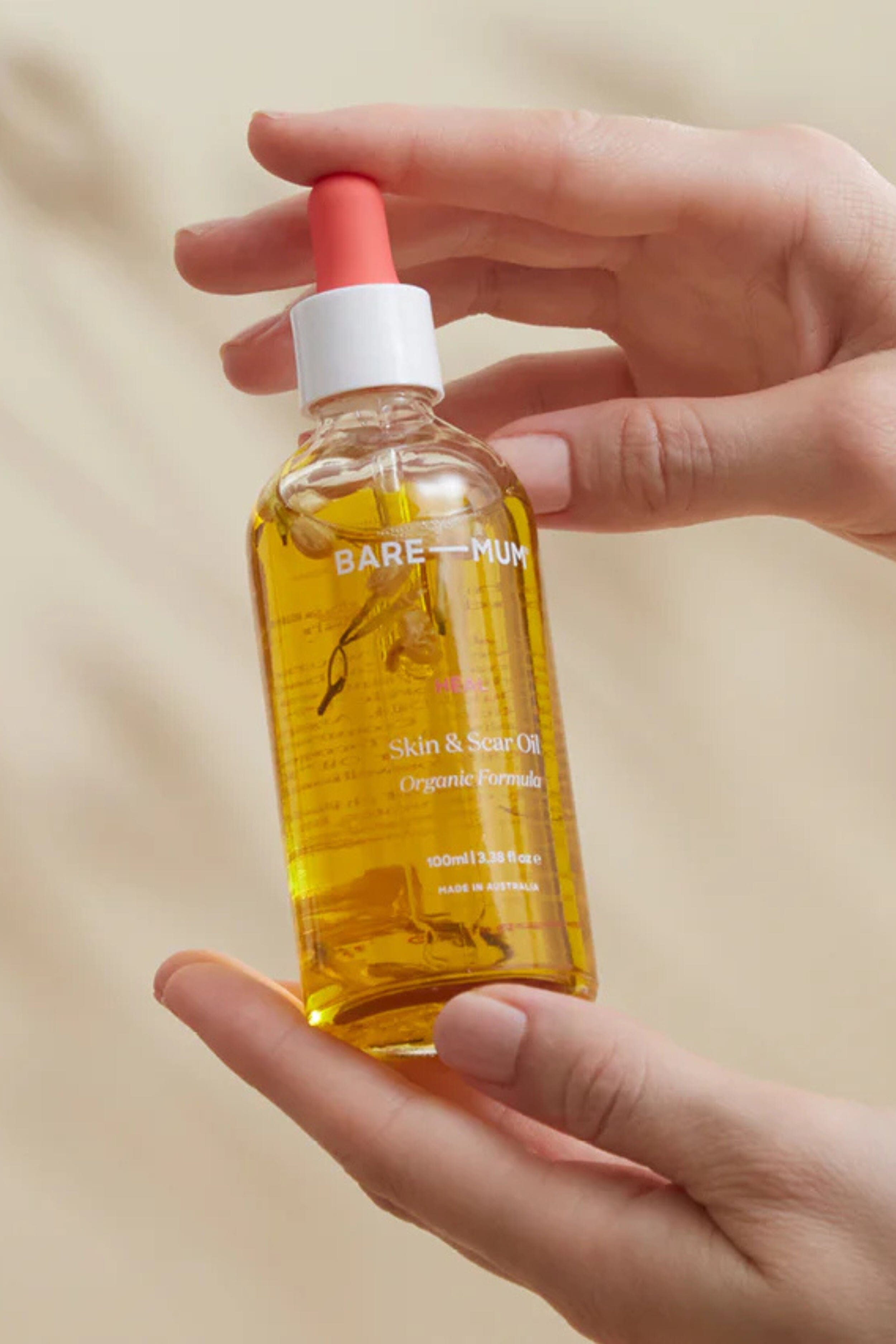 Skin & Scar Oil Postpartum Care Bare—Mum® 100ml 