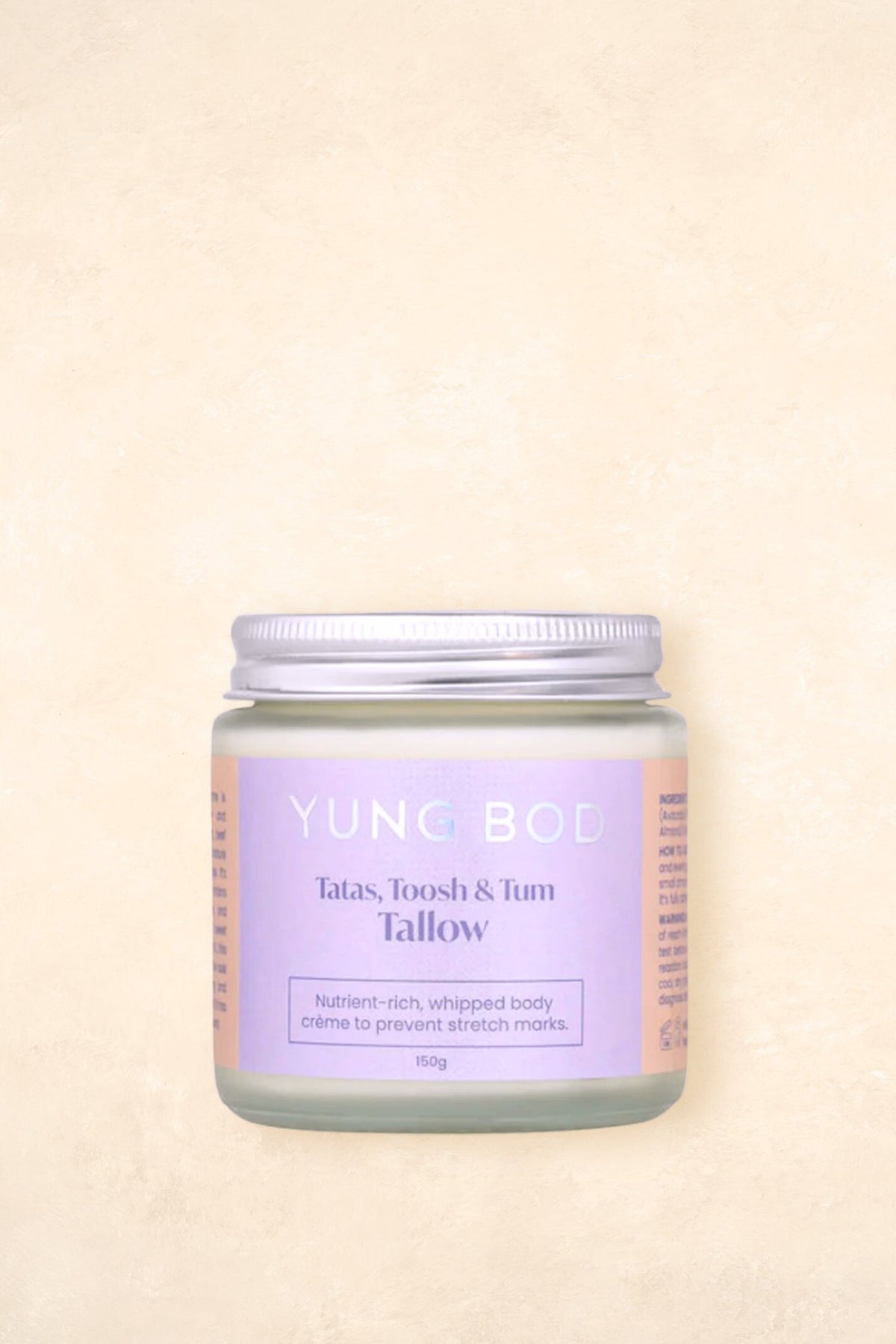 Tatas Toosh & Tum Tallow Creme Postpartum Care Yung Bod 
