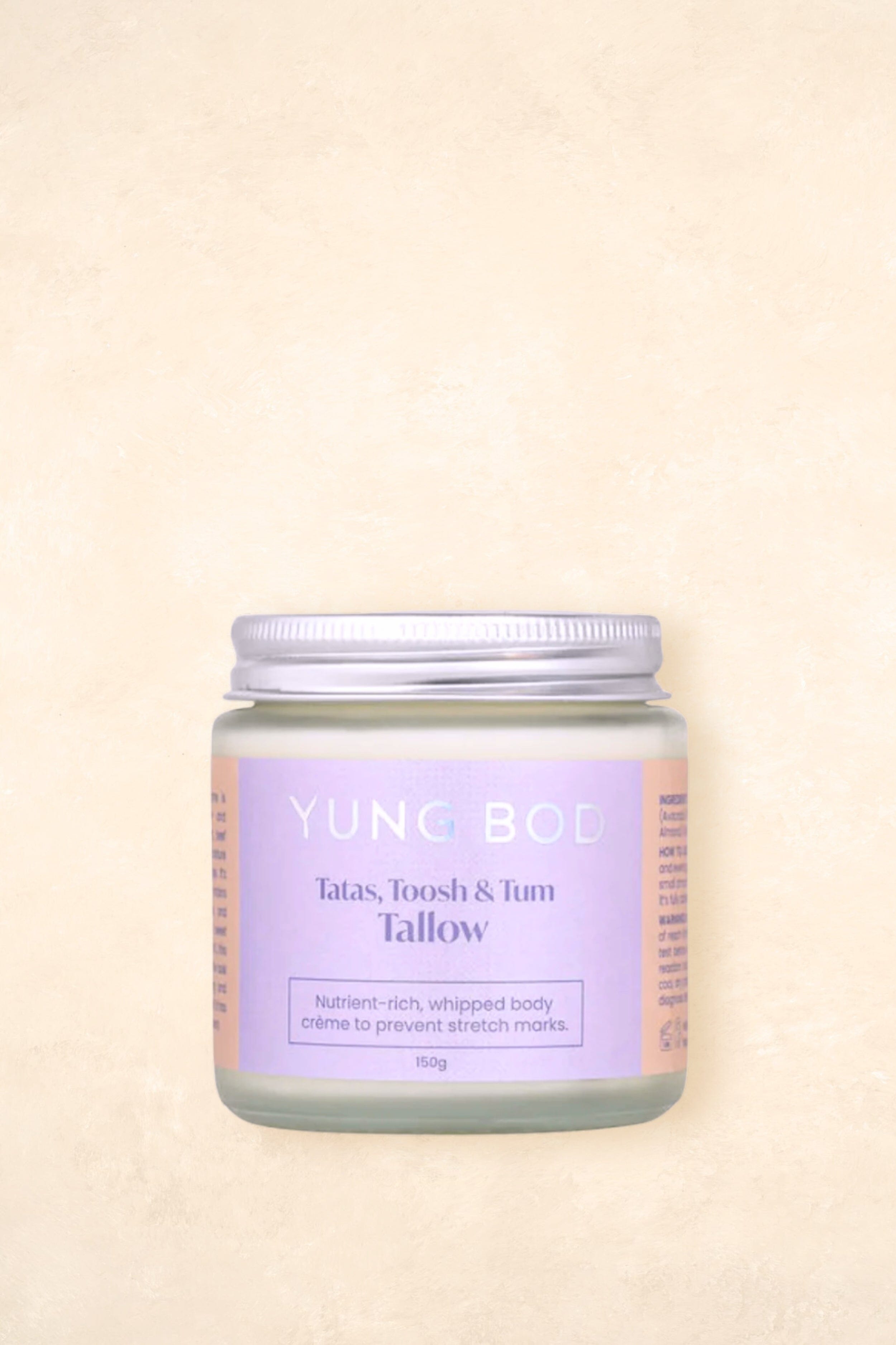 Tatas Toosh & Tum Tallow Creme Postpartum Care Yung Bod 