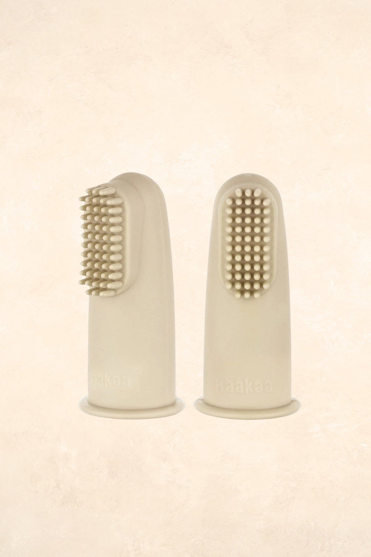 Textured Silicone Finger Toothbrush Bath Time Accessories Haaka 