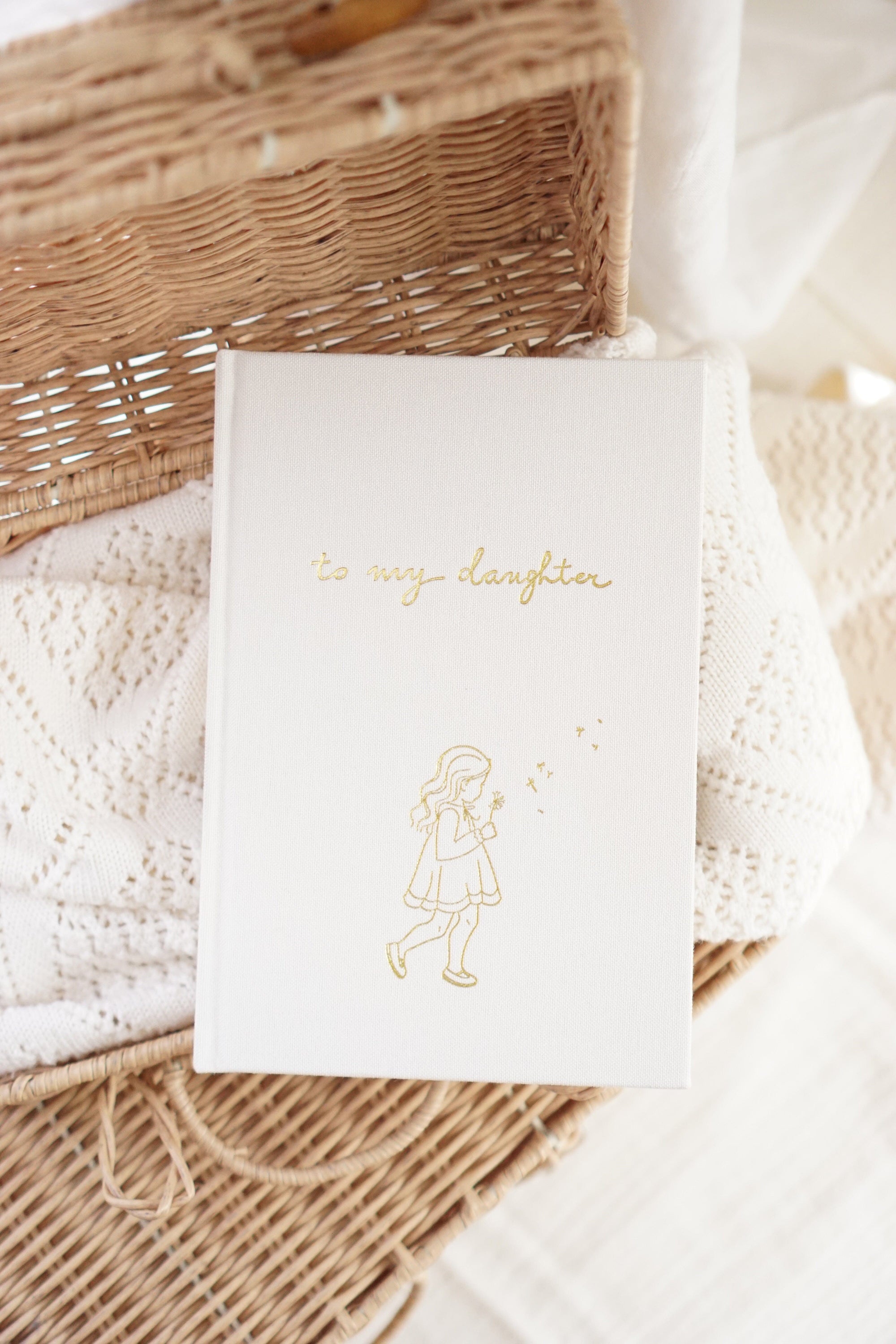 To My Daughter - Baby Journal Journals Forget Me Not 