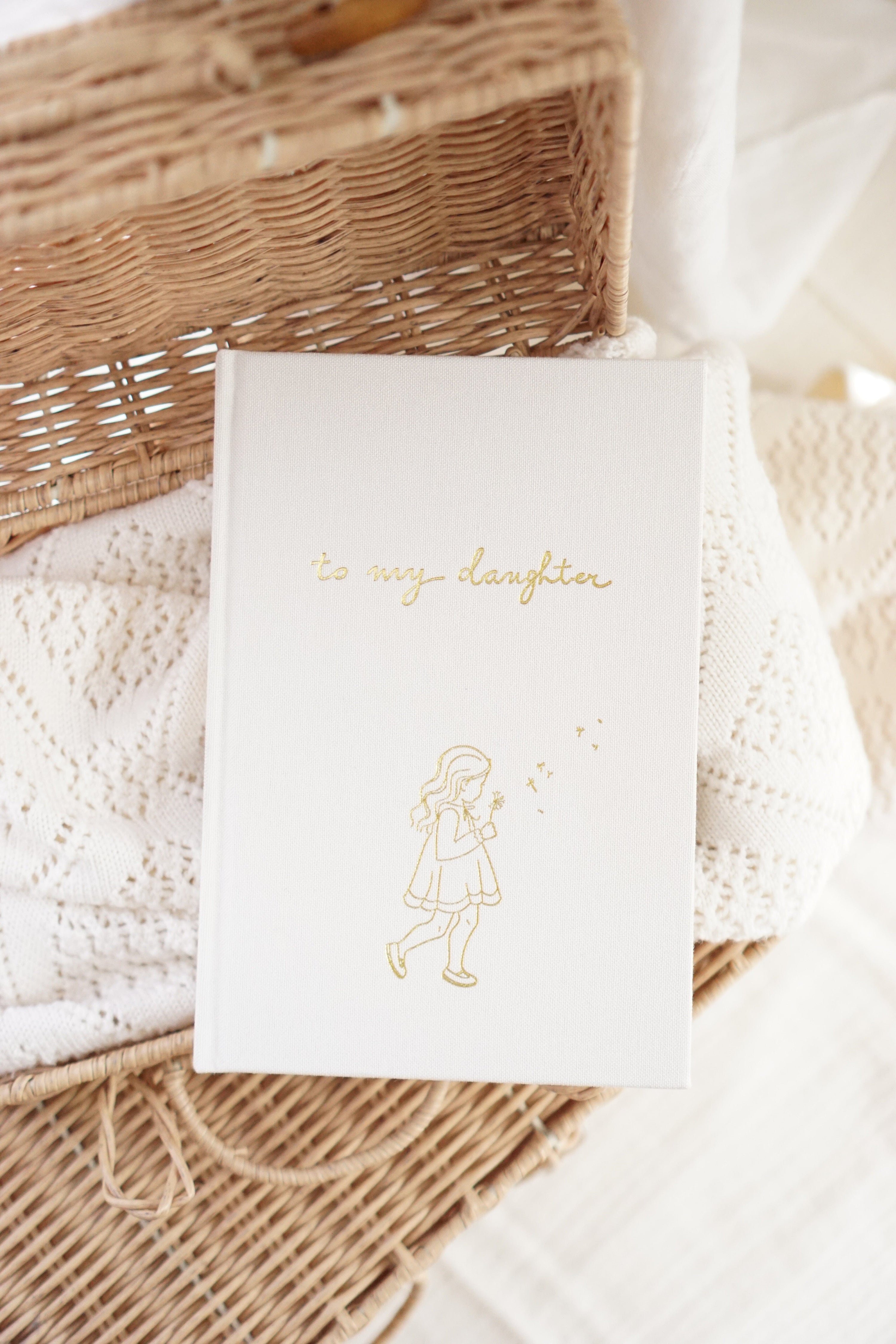 To My Daughter - Baby Journal Journals Forget Me Not 