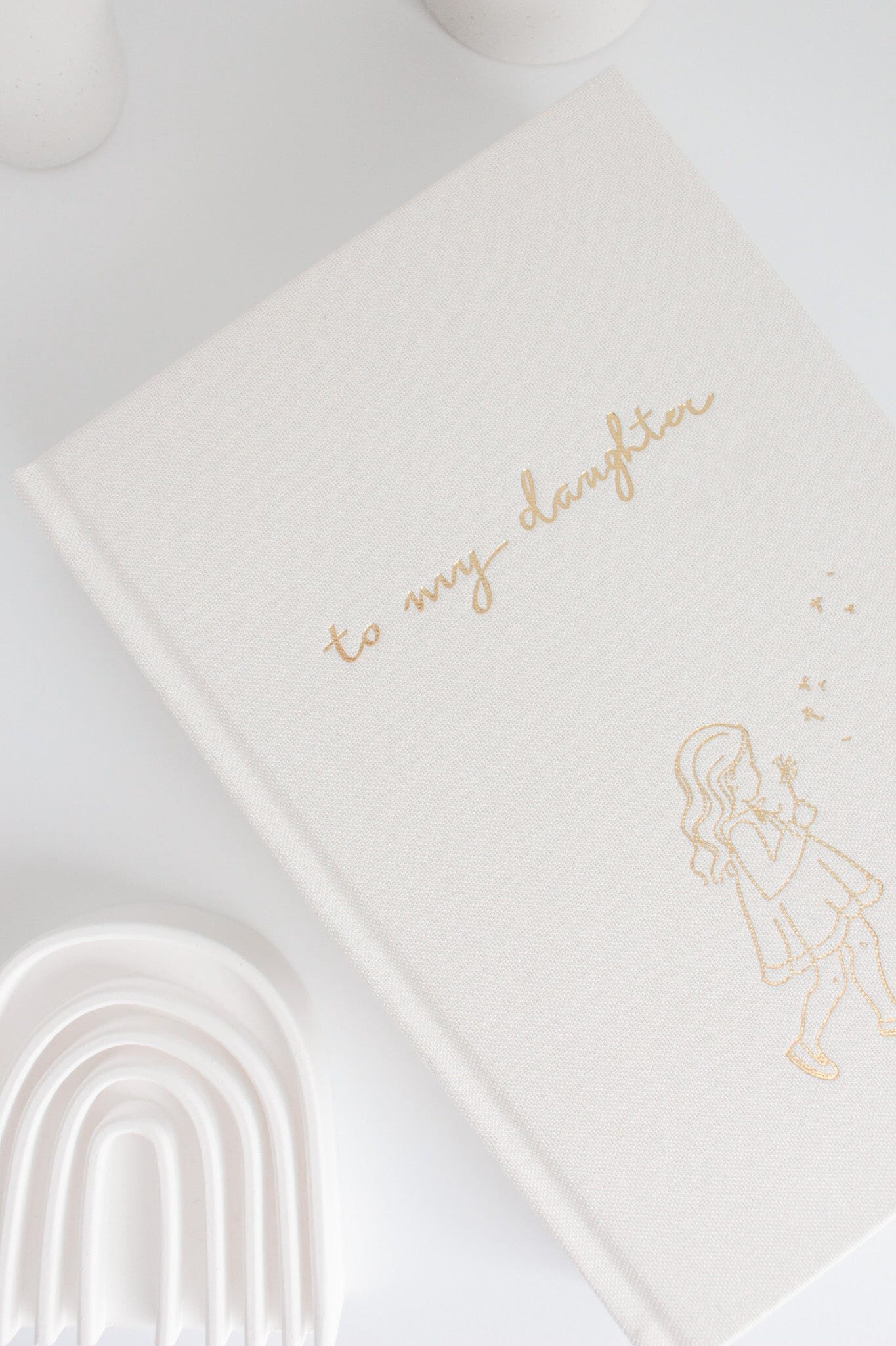 To My Daughter - Baby Journal Journals Forget Me Not 