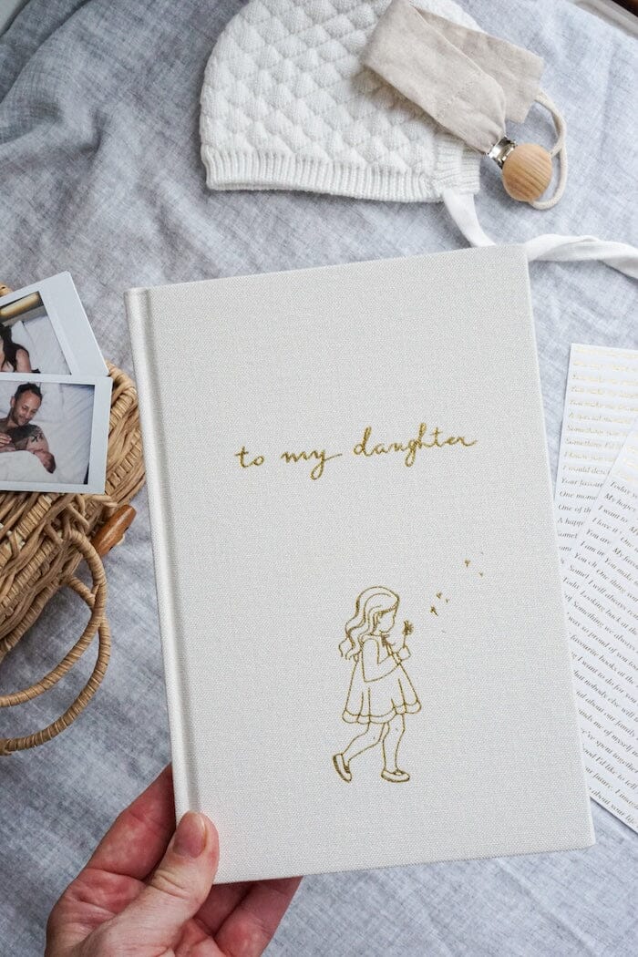 To My Daughter - Baby Journal Journals Forget Me Not 