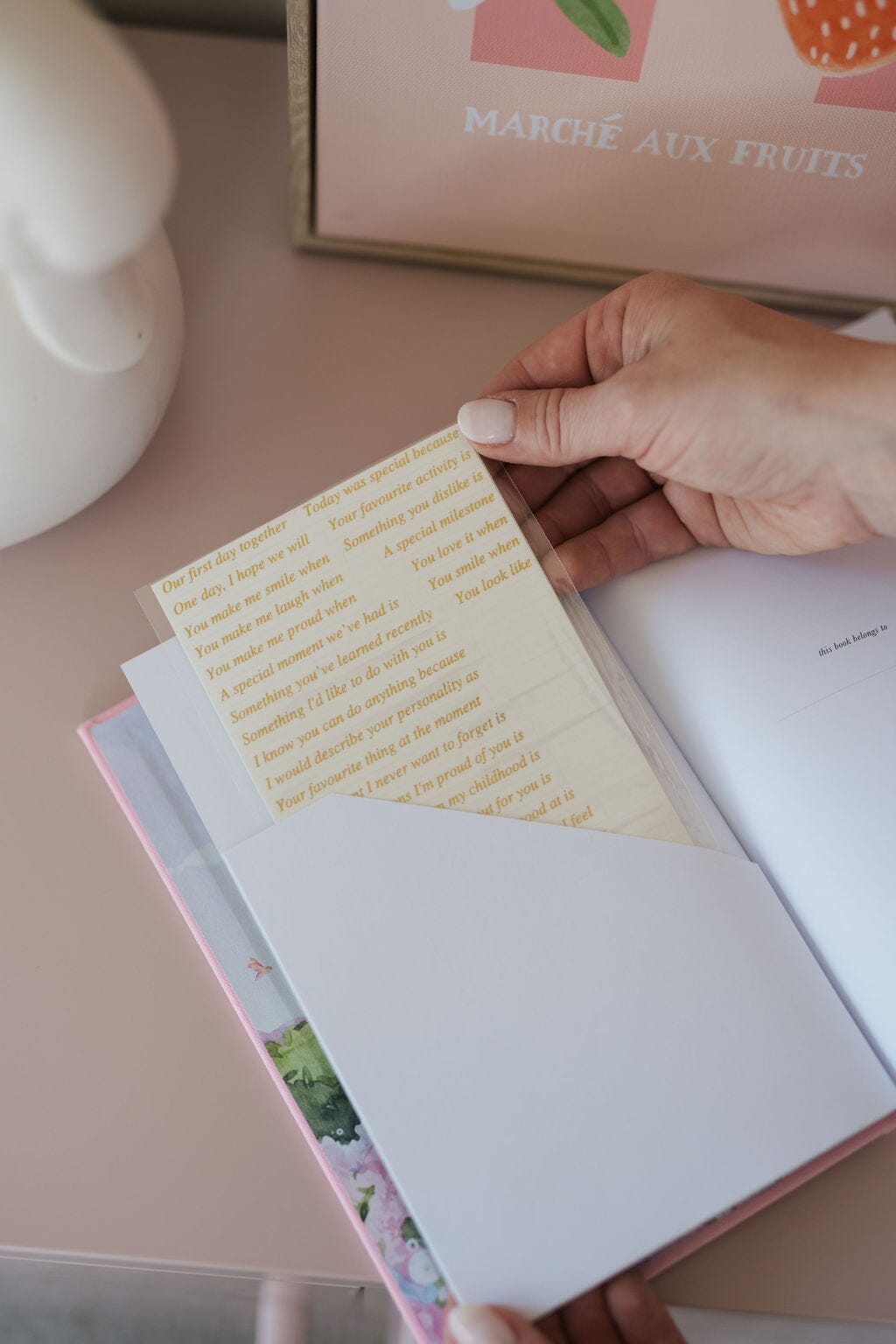 To My Daughter - Baby Journal Journals Forget Me Not 