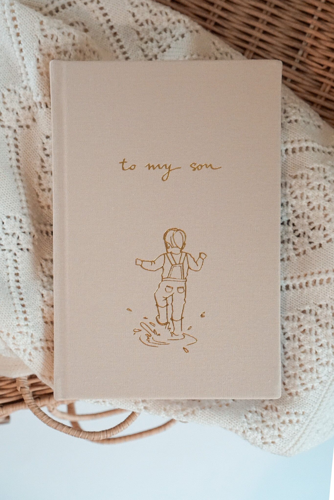 To My Son - Baby Journal Journals Forget Me Not 