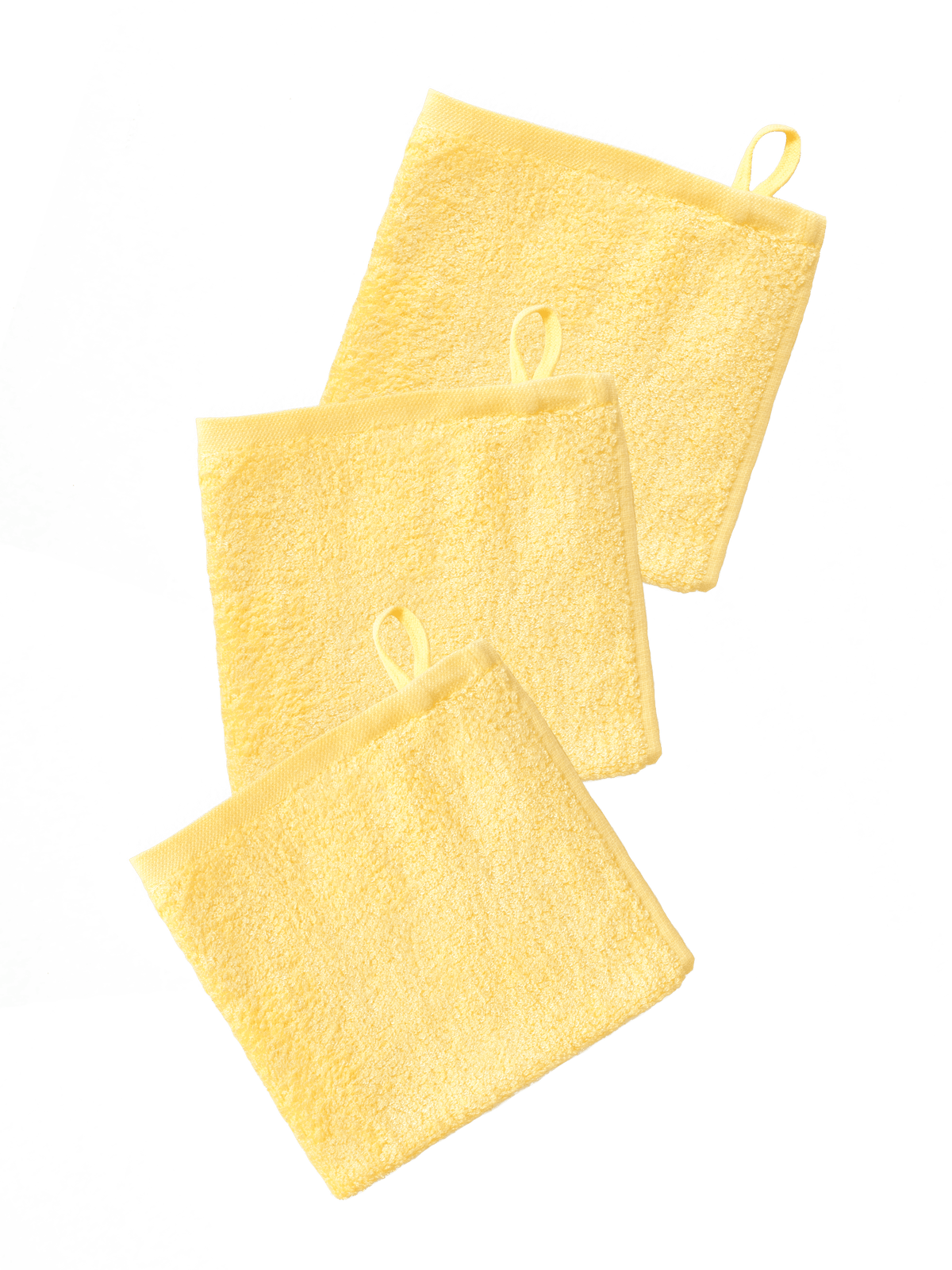Wash Cloths 3 Pack - Buttercup Towels + Wash Cloths Kiin ® 