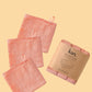 Wash Cloths 3 Pack Towels + Wash Cloths Kiin ® Blush 