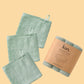 Wash Cloths 3 Pack Towels + Wash Cloths Kiin ® Sage 