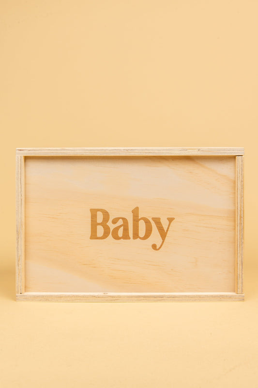 Wooden Keepsake Baby Box Keepsakes Kiin ® 