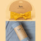 Bamboo Stretch Swaddle + Headband Bundle Bundles Kiin ® Mustard Cloud 