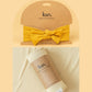 Bamboo Stretch Swaddle + Headband Bundle Bundles Kiin ® Mustard Oat 