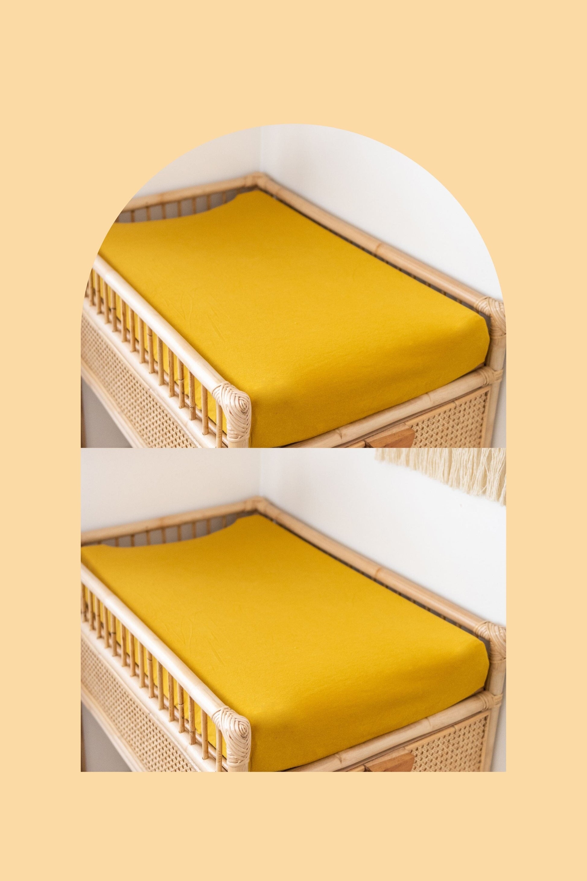 Change Pad/Bassinet Sheet Bundle Kiin ® Mustard Mustard 