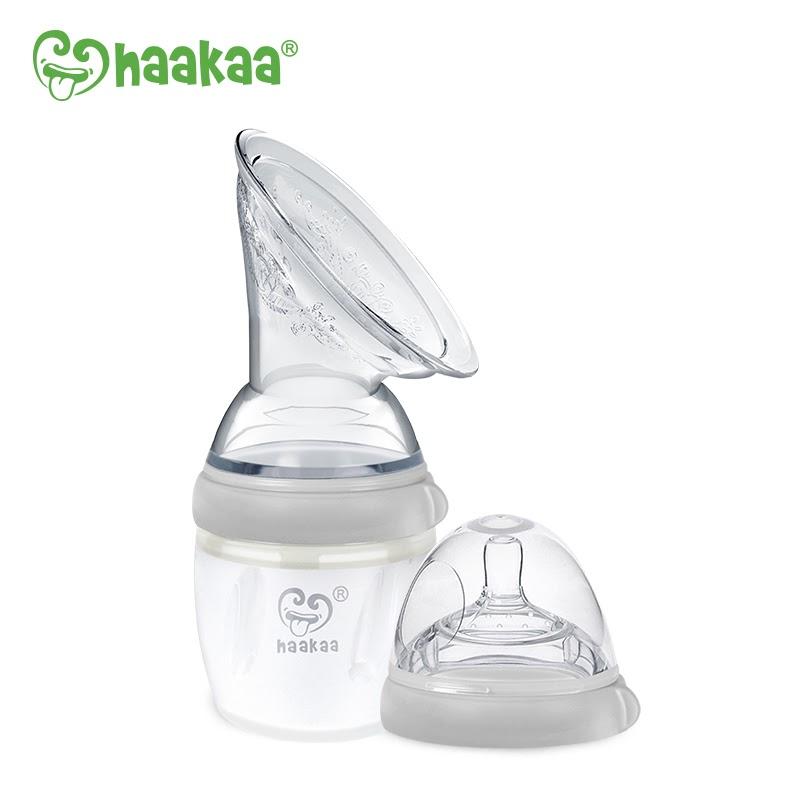 Haakaa Gen 3 Breast Pump and Bottle Top Set Haakaa 
