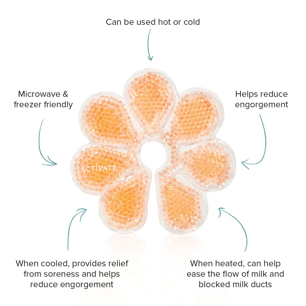 Ice and Heat Breast Pack Care Lactivate 