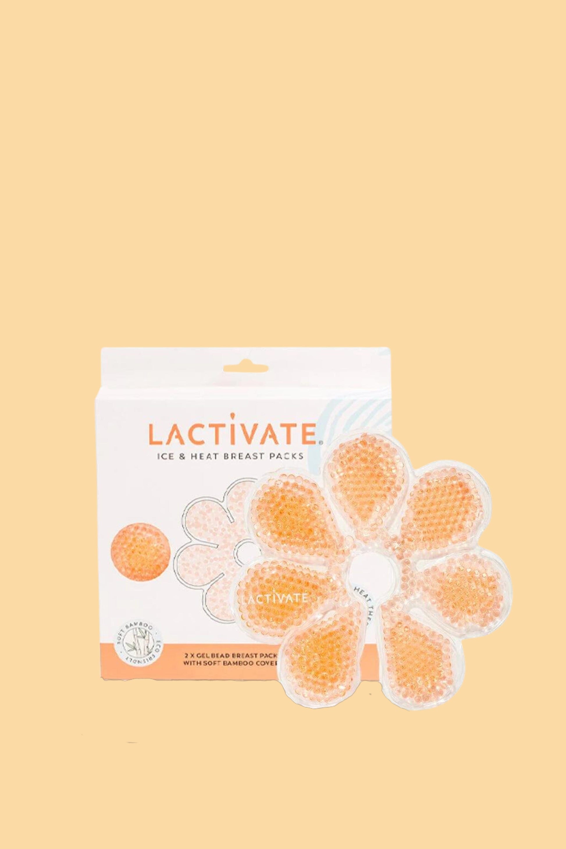 Lactivate® Ice & Heat Breast Packs for breastfeeding mums