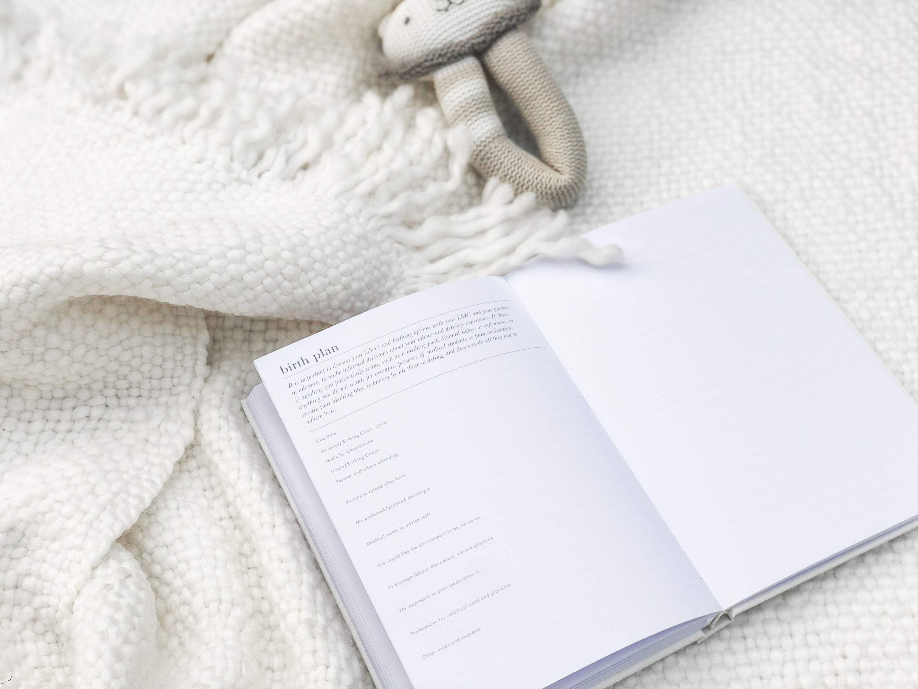 Made With Love - Pregnancy Journal journal Forget Me Not 