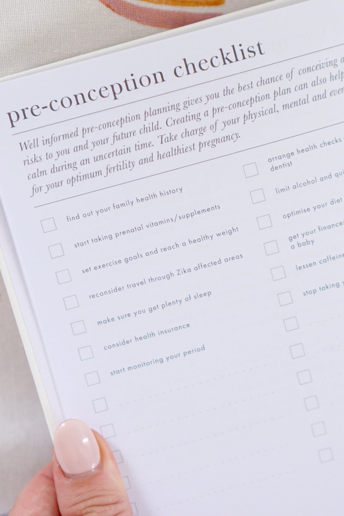 Made With Love - Pregnancy Journal journal Forget Me Not 