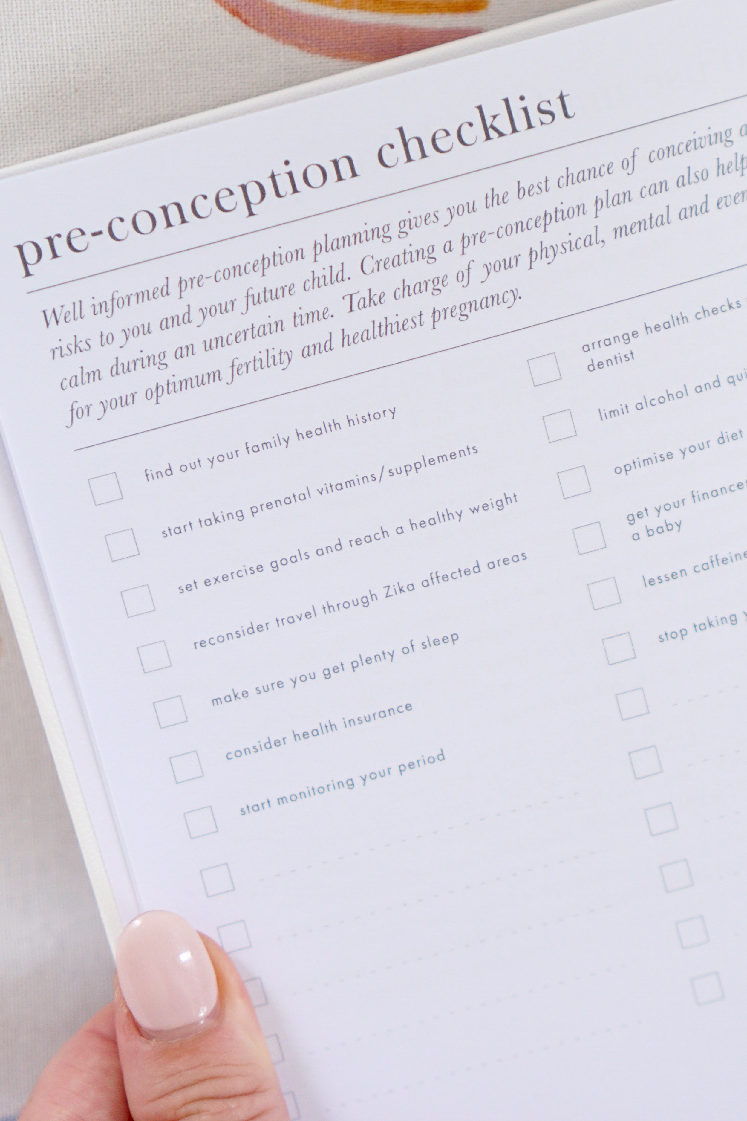 Made With Love - Pregnancy Journal journal Forget Me Not 