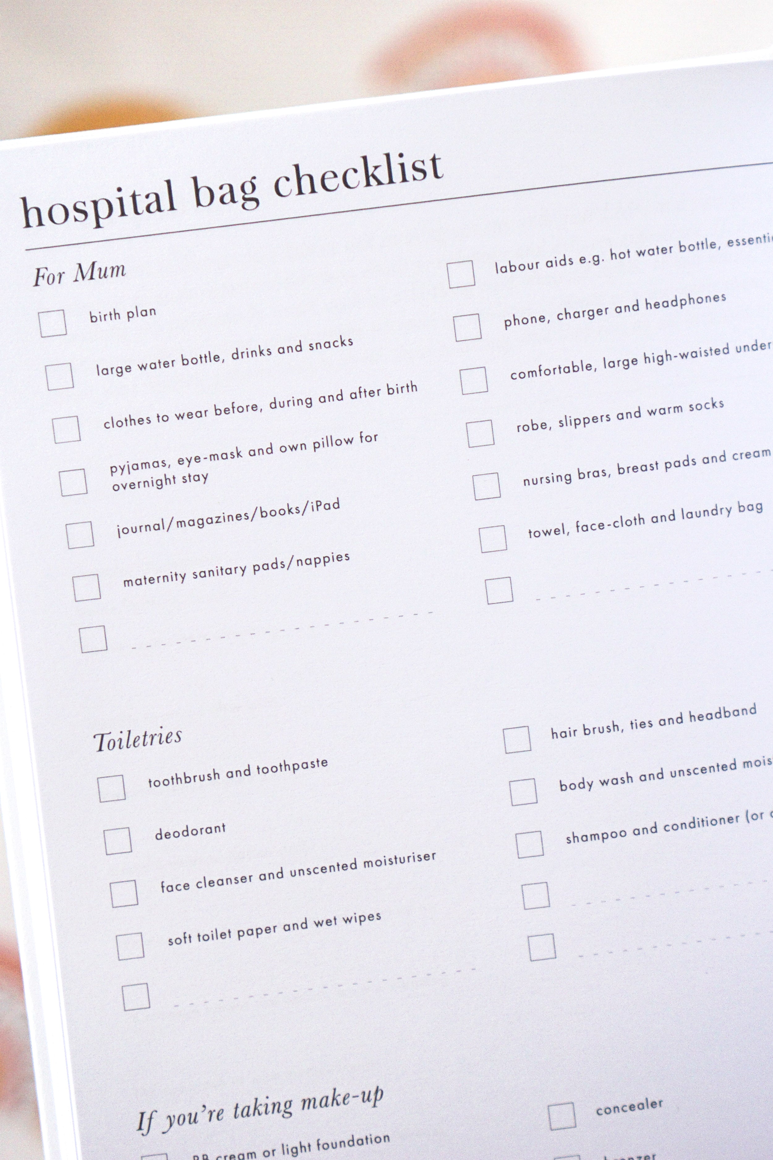 Made With Love - Pregnancy Journal journal Forget Me Not 