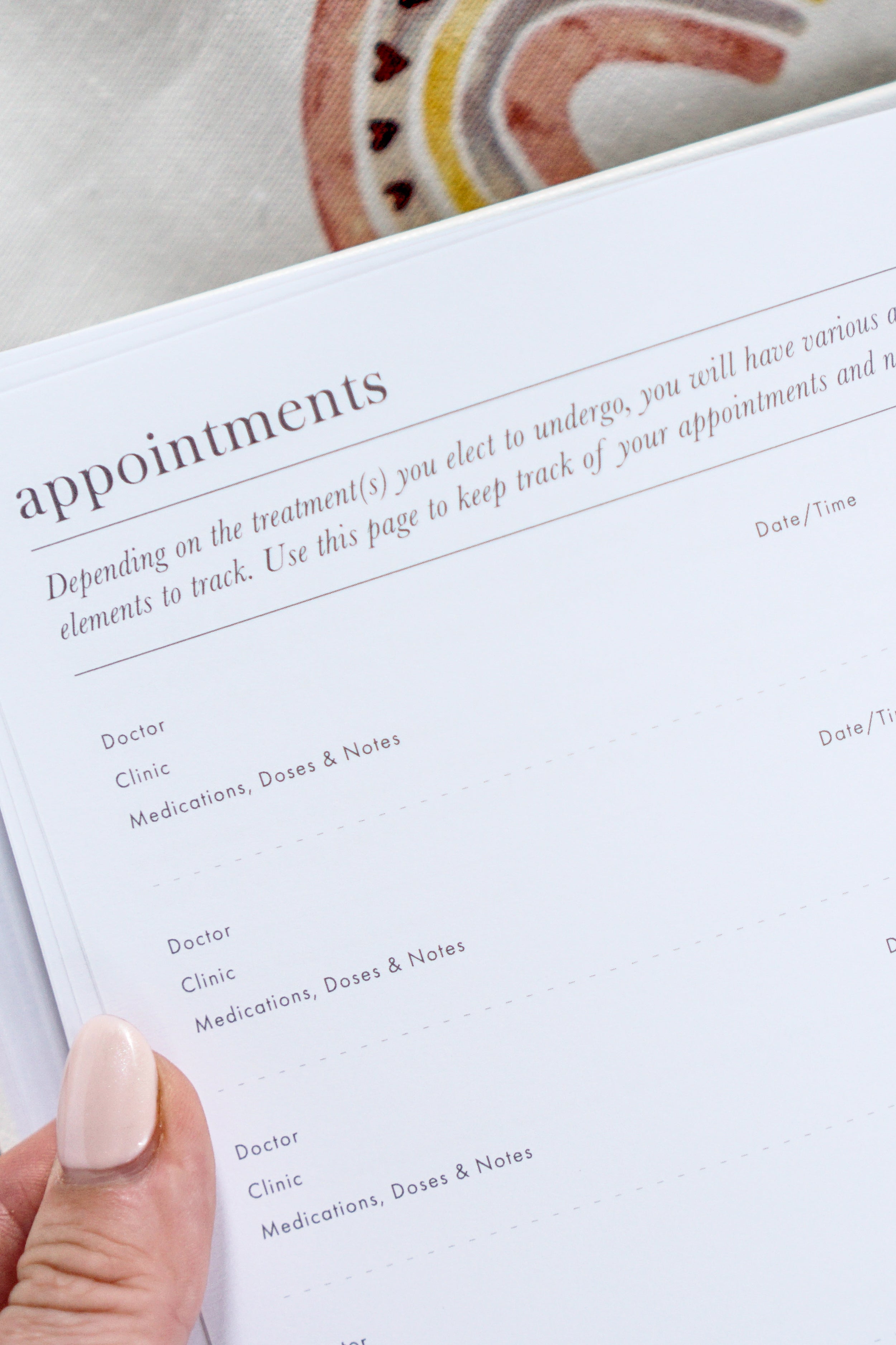 Made With Love - Pregnancy Journal journal Forget Me Not 