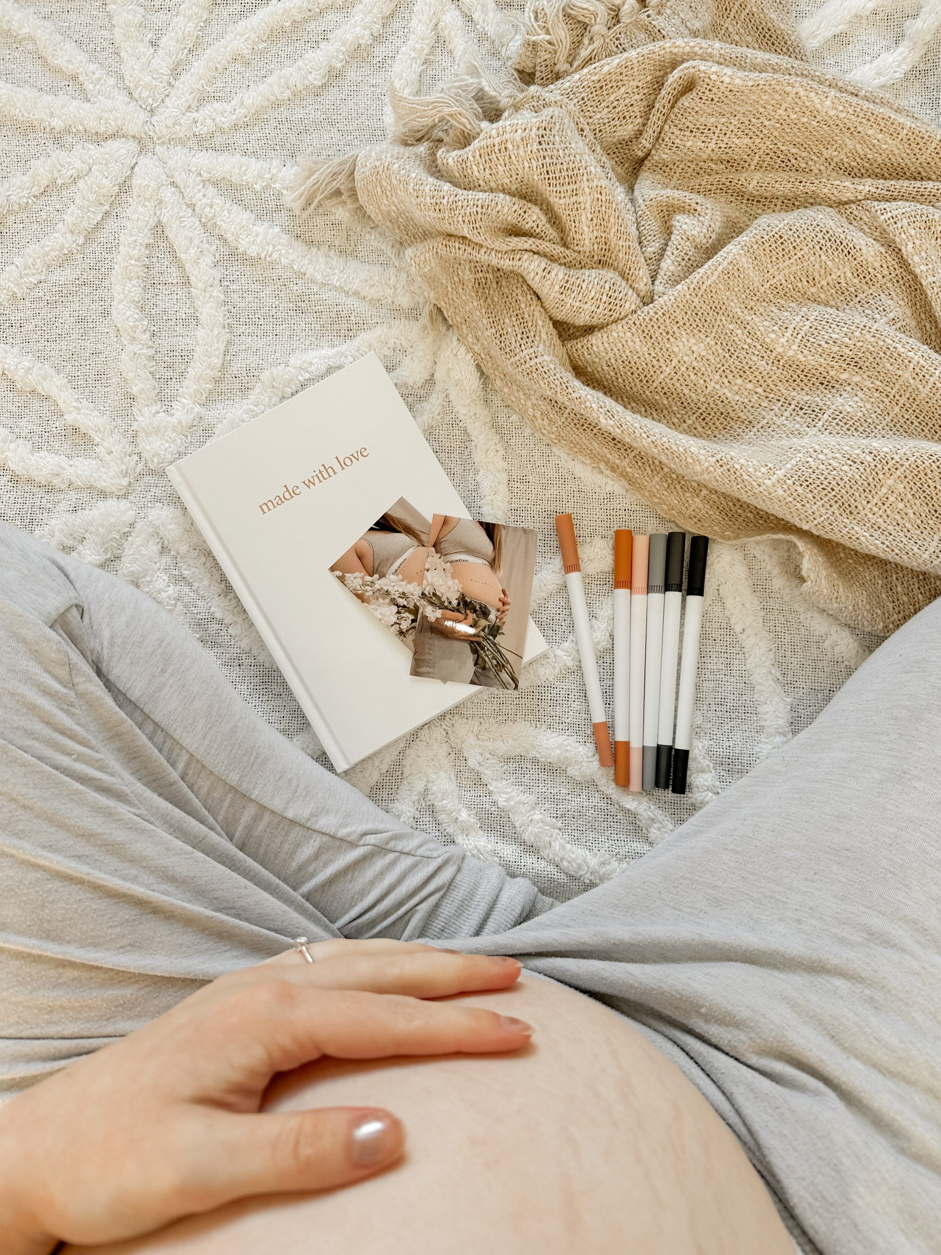 Made With Love - Pregnancy Journal Journal Forget Me Not 