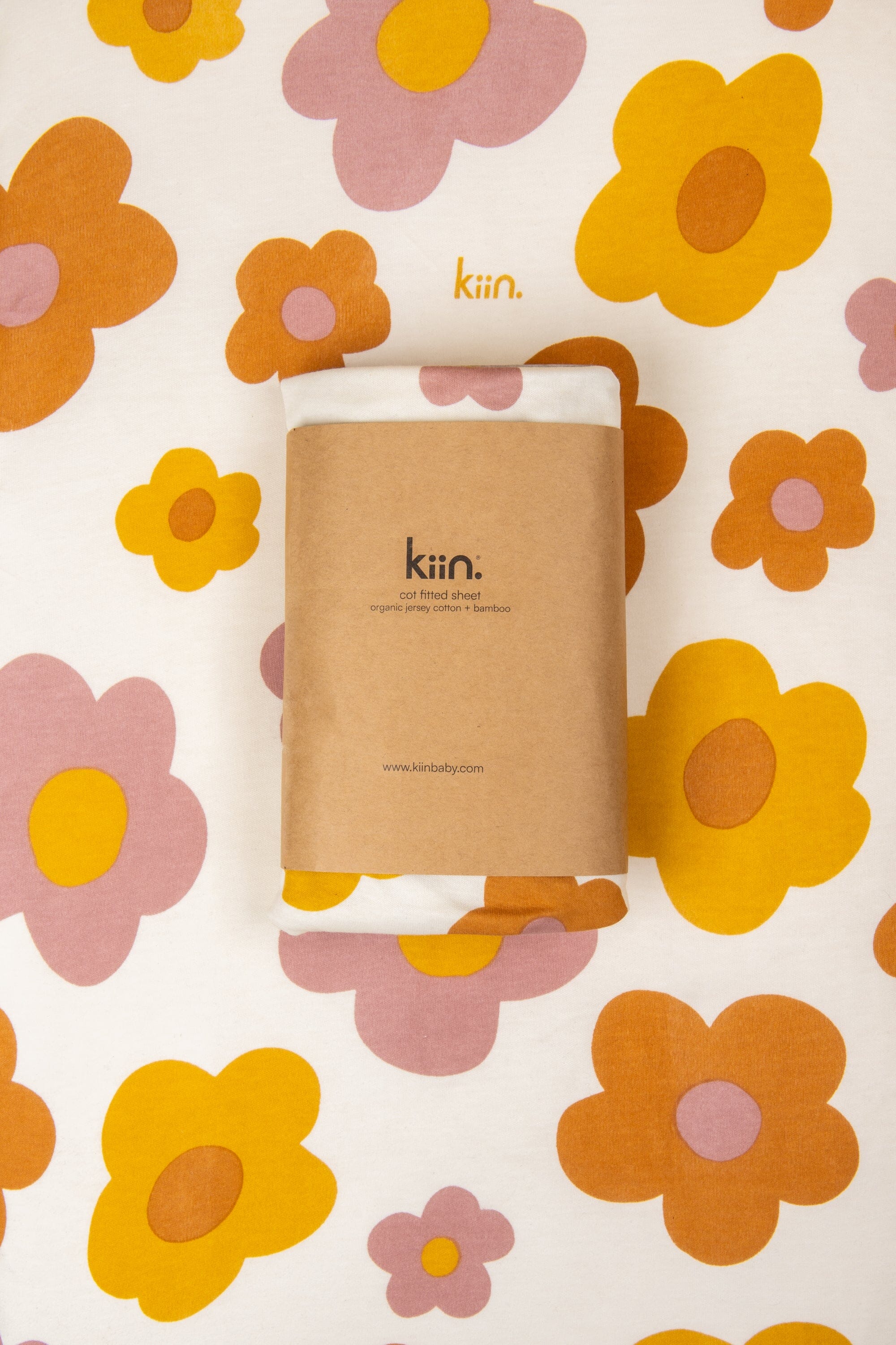 Organic Cot Sheet Kiin ® Bloom 