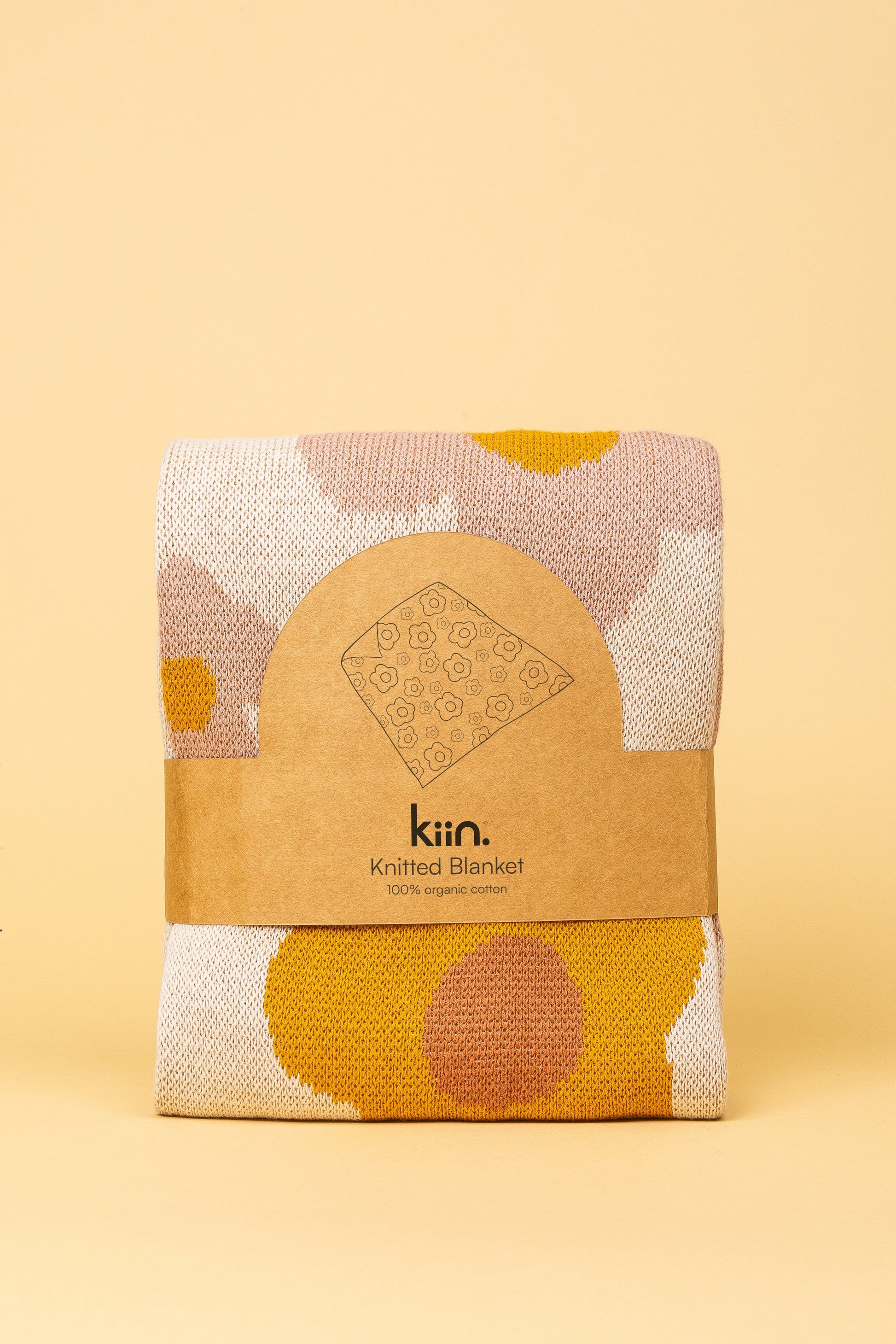 Organic Cotton Knitted Blanket Kiin ® 