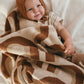 Organic Cotton Knitted Rainbow Blanket Blanket Kiin Baby 