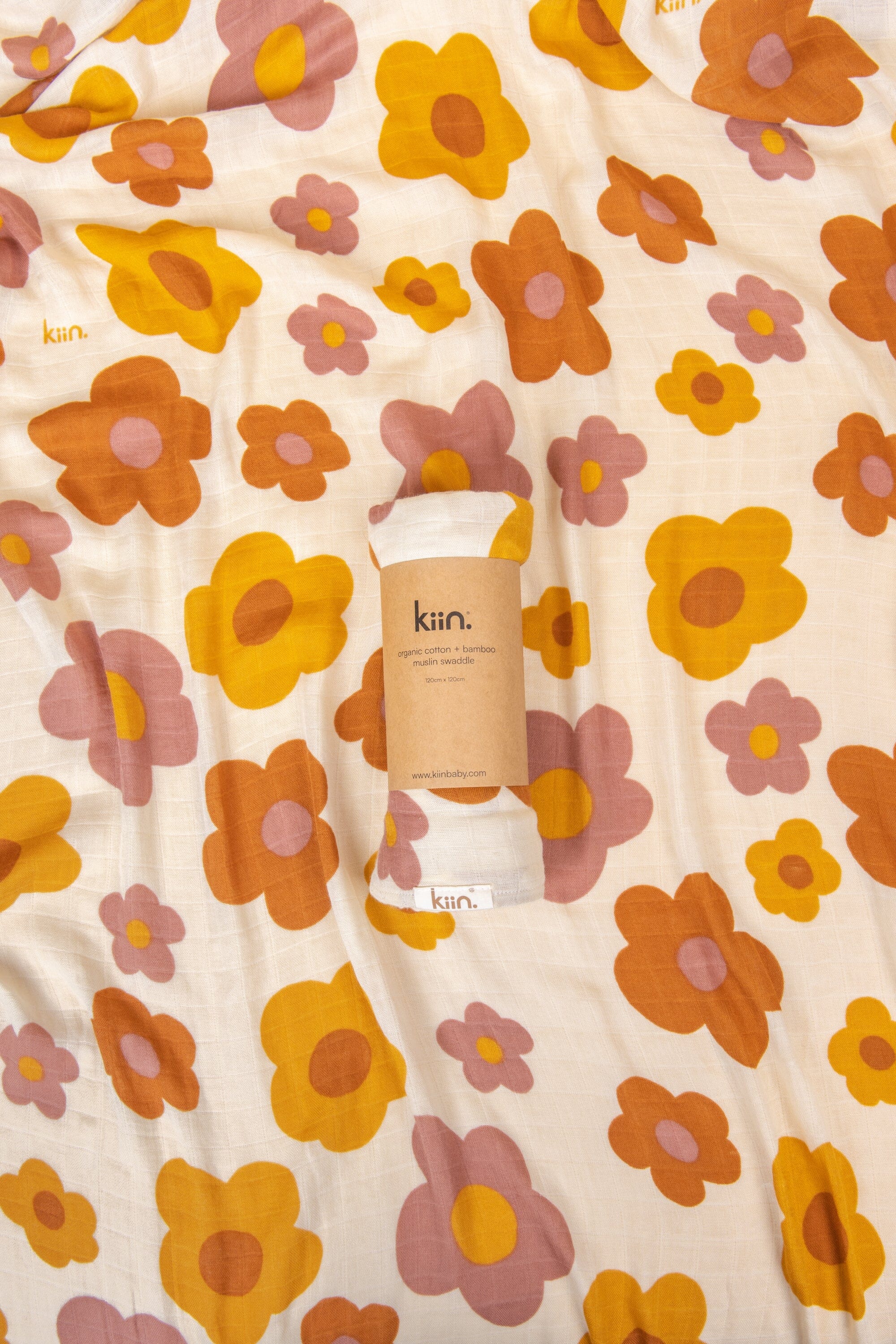 Organic Swaddle Swaddle Kiin ® Bloom 