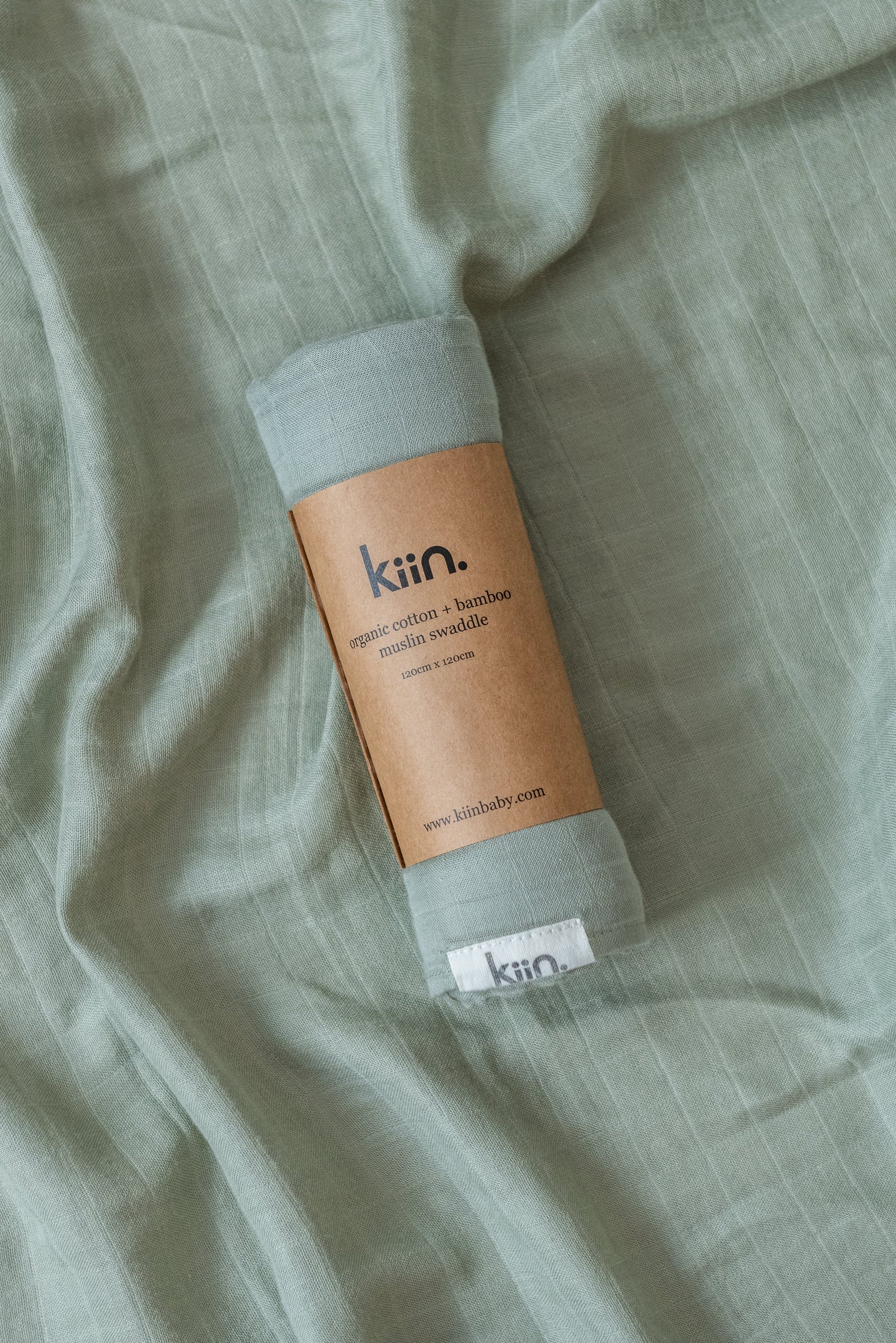 Organic Swaddle | Heather