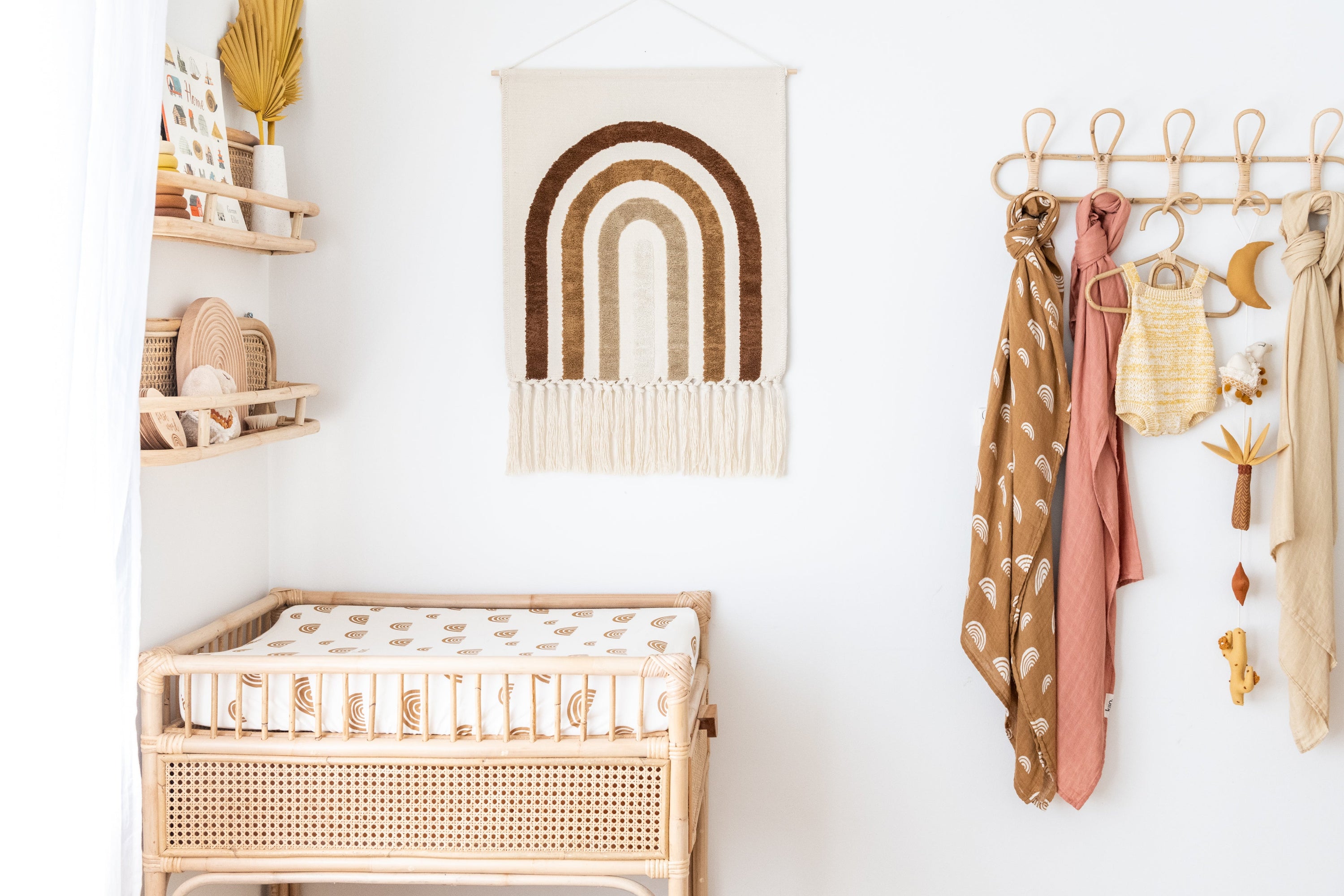 Rainbow Wall Tapestries Decorative Tapestries Kiin Baby 