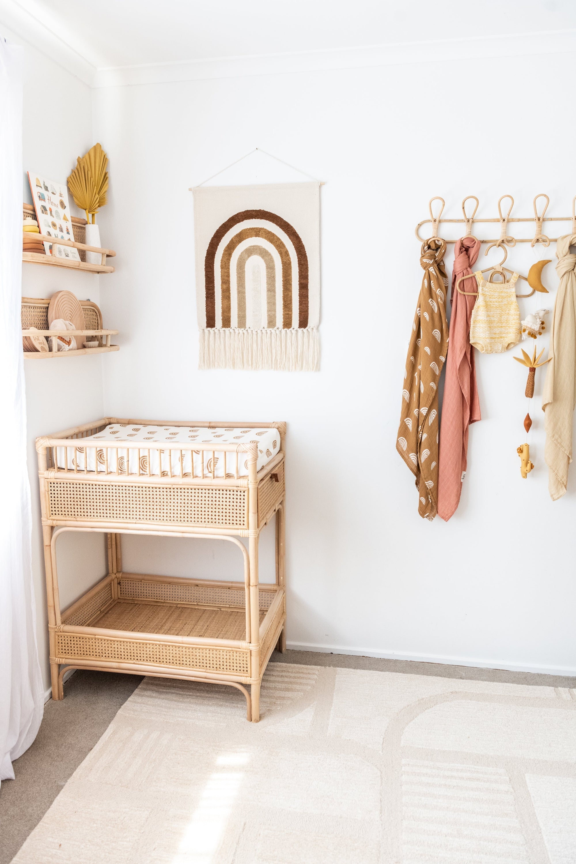 Rainbow Wall Tapestries Decorative Tapestries Kiin Baby 