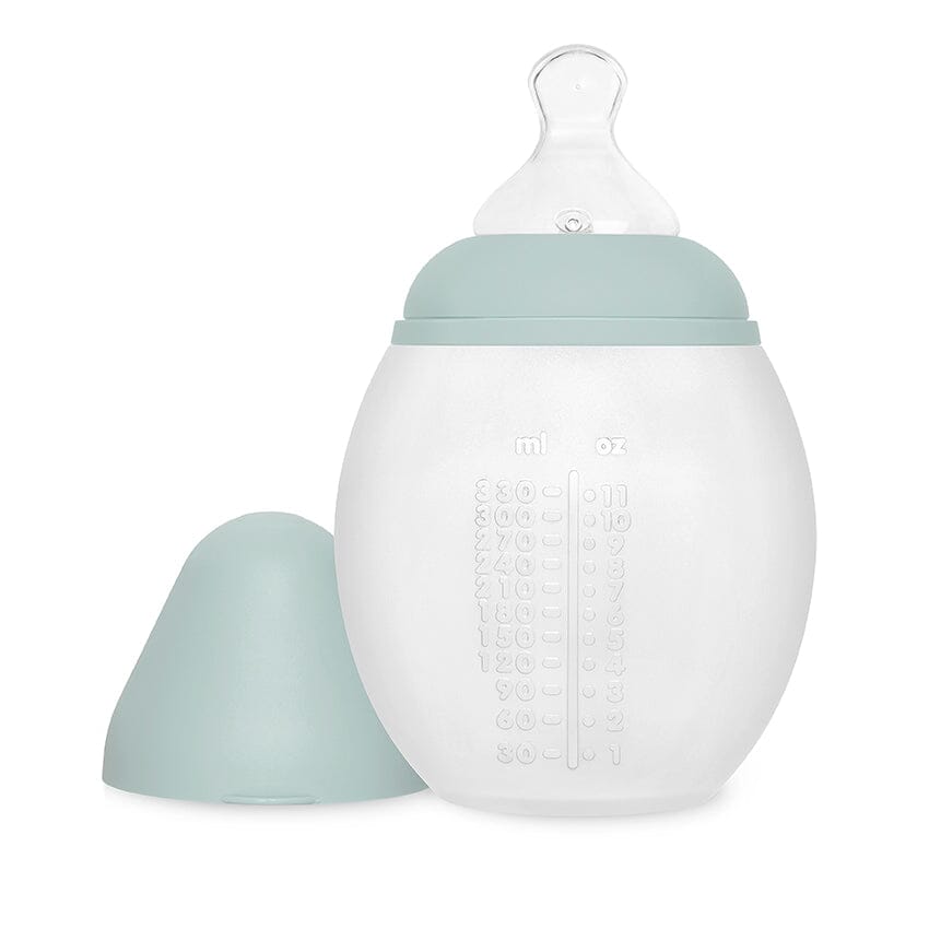 Silicone Baby Bottle Élhée 330 ml Ivy Green 