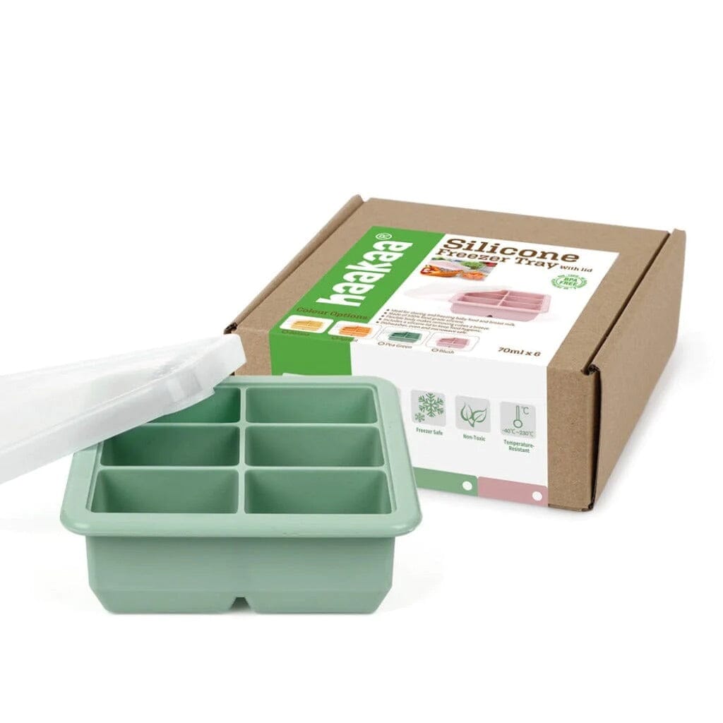 Silicone Baby Food and Breast Milk Freezer Tray with Lid – Natural  Resources: Pregnancy + Parenting