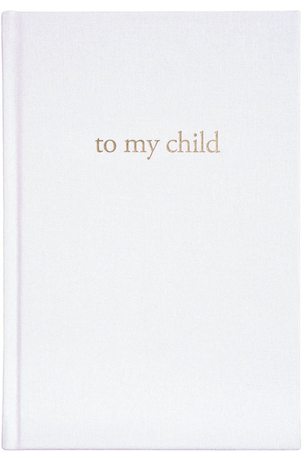 To My Child - Childhood Journal & Baby Book journal Forget Me Not Ivory Cover 