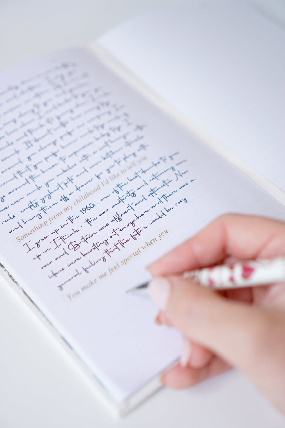 To My Child - Forget Me Not Journal journal Forget Me Not 