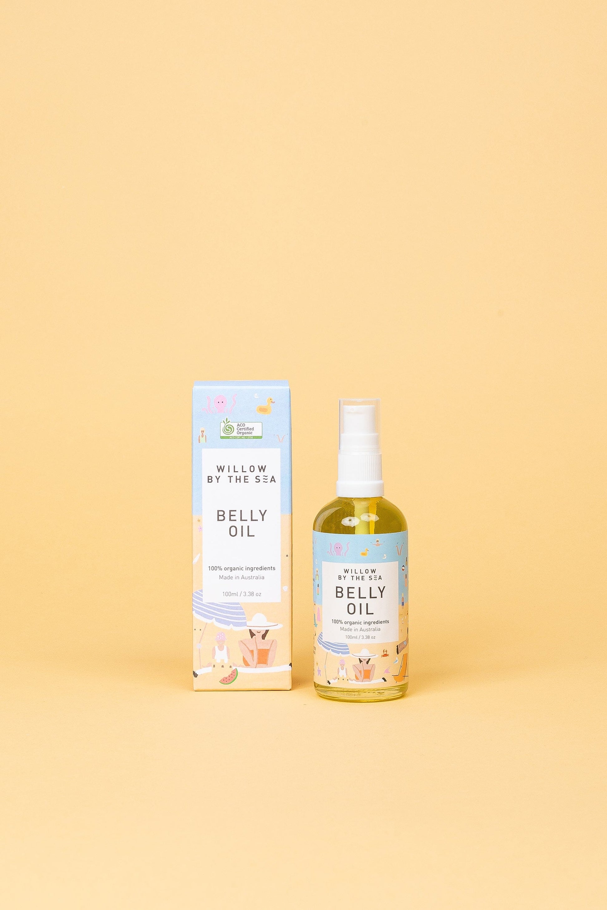 Willow By The Sea - Belly Oil Lotion & Moisturizer Willow By The Sea 
