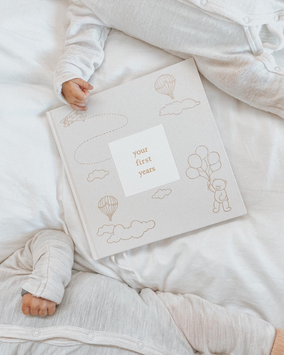 Your First Years | Baby Record Book journal Forget Me Not 