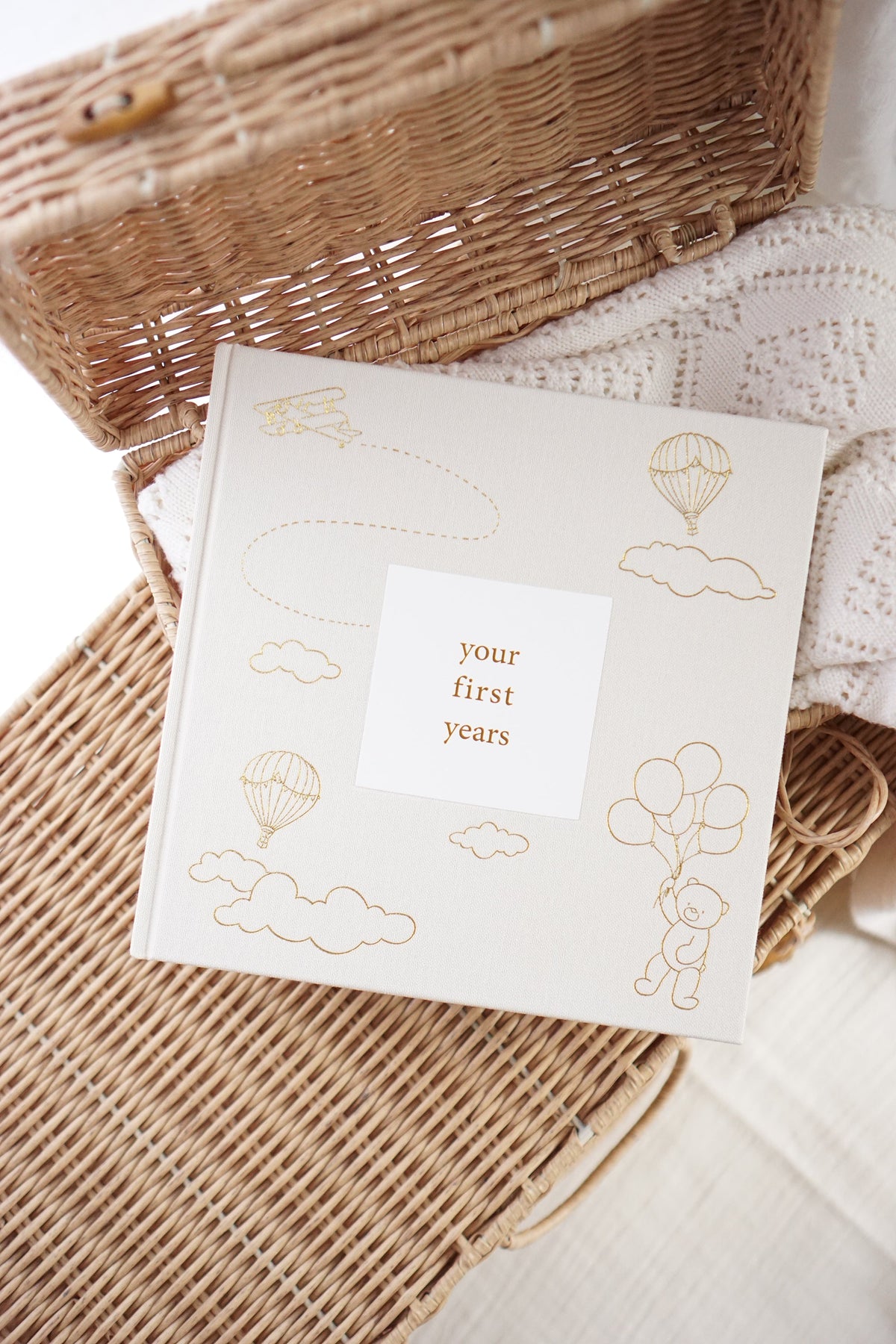 Your First Years | Baby Record Book journal Forget Me Not 