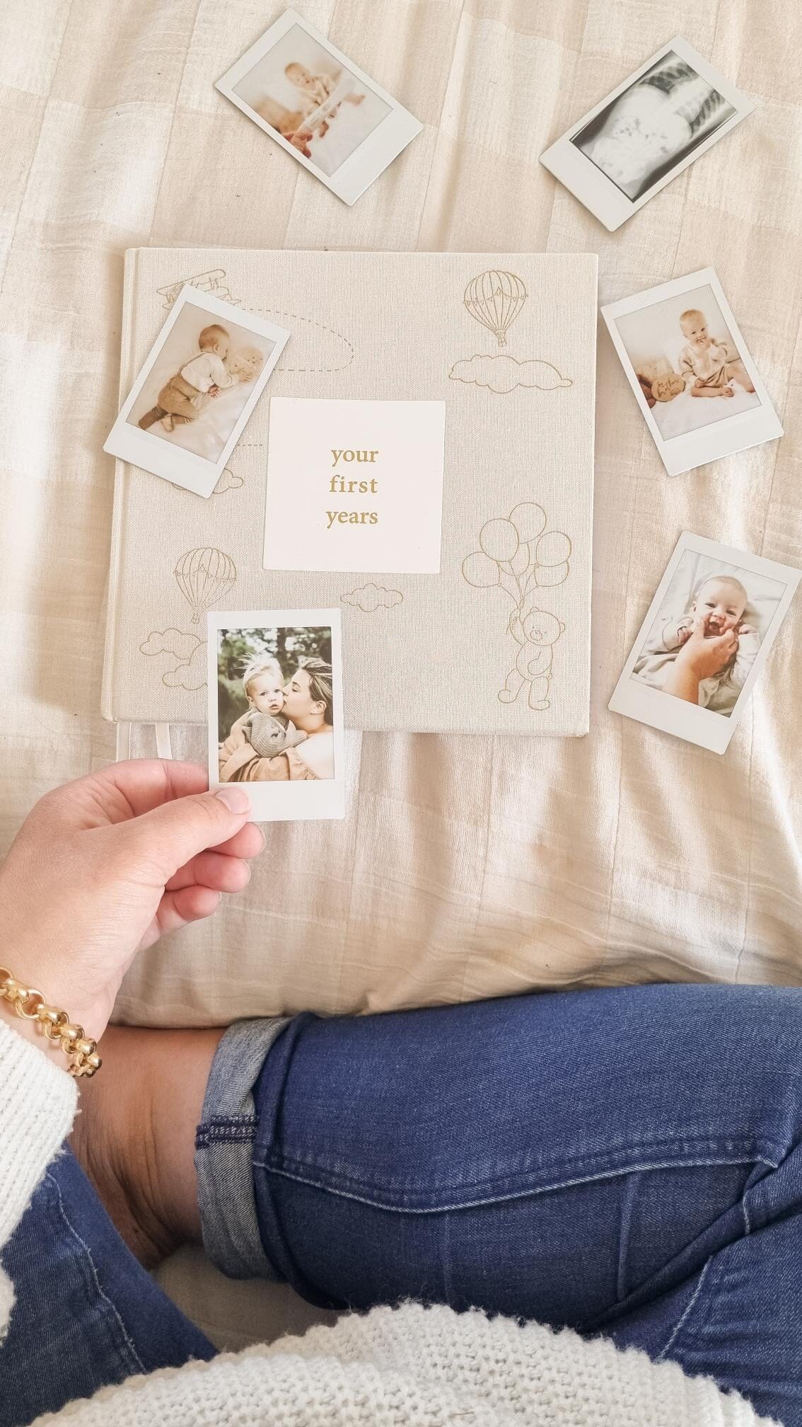 Your First Years | Baby Record Book Journal Forget Me Not 