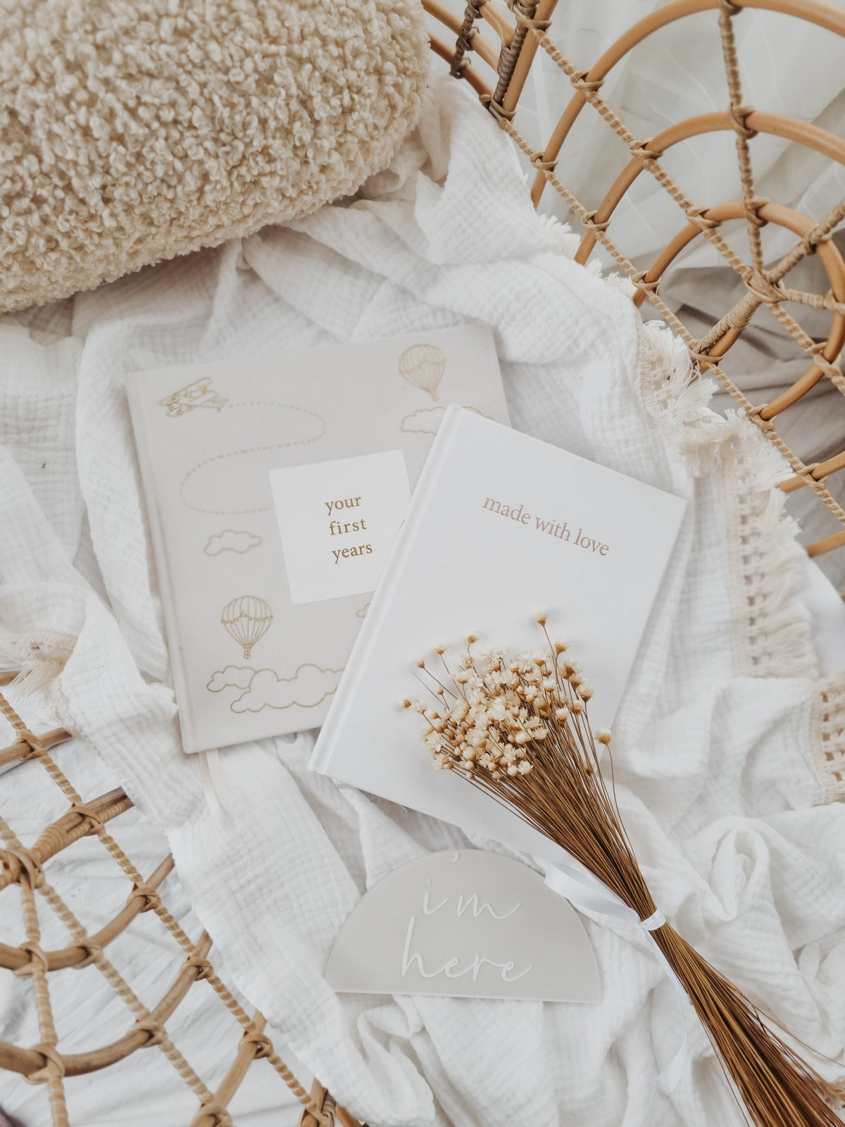 Your First Years | Baby Record Book Journal Forget Me Not 